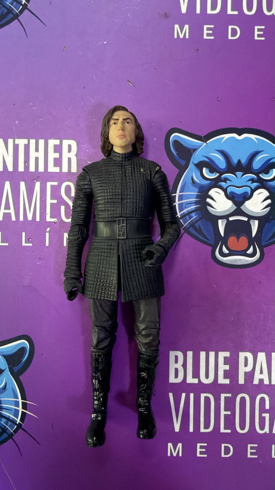 Kylo Ren (Ben Solo) sin máscara