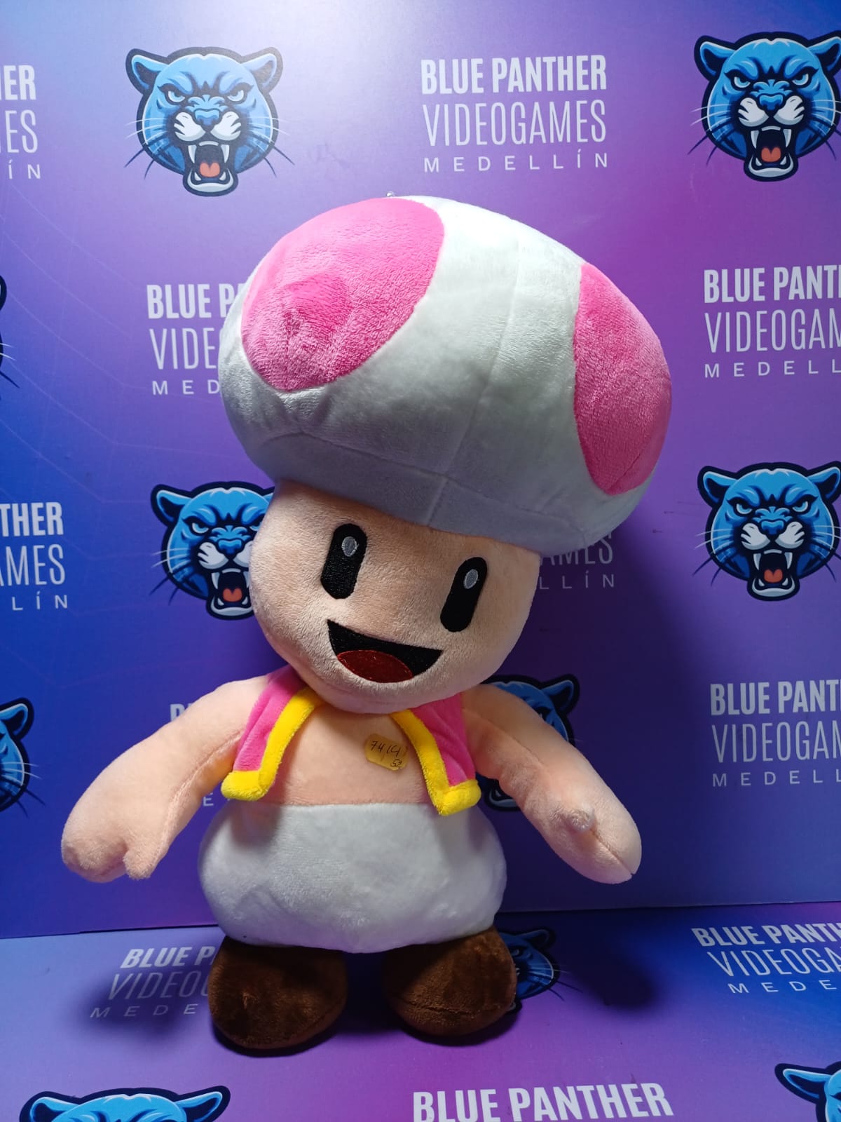 Peluche Hongo rosado