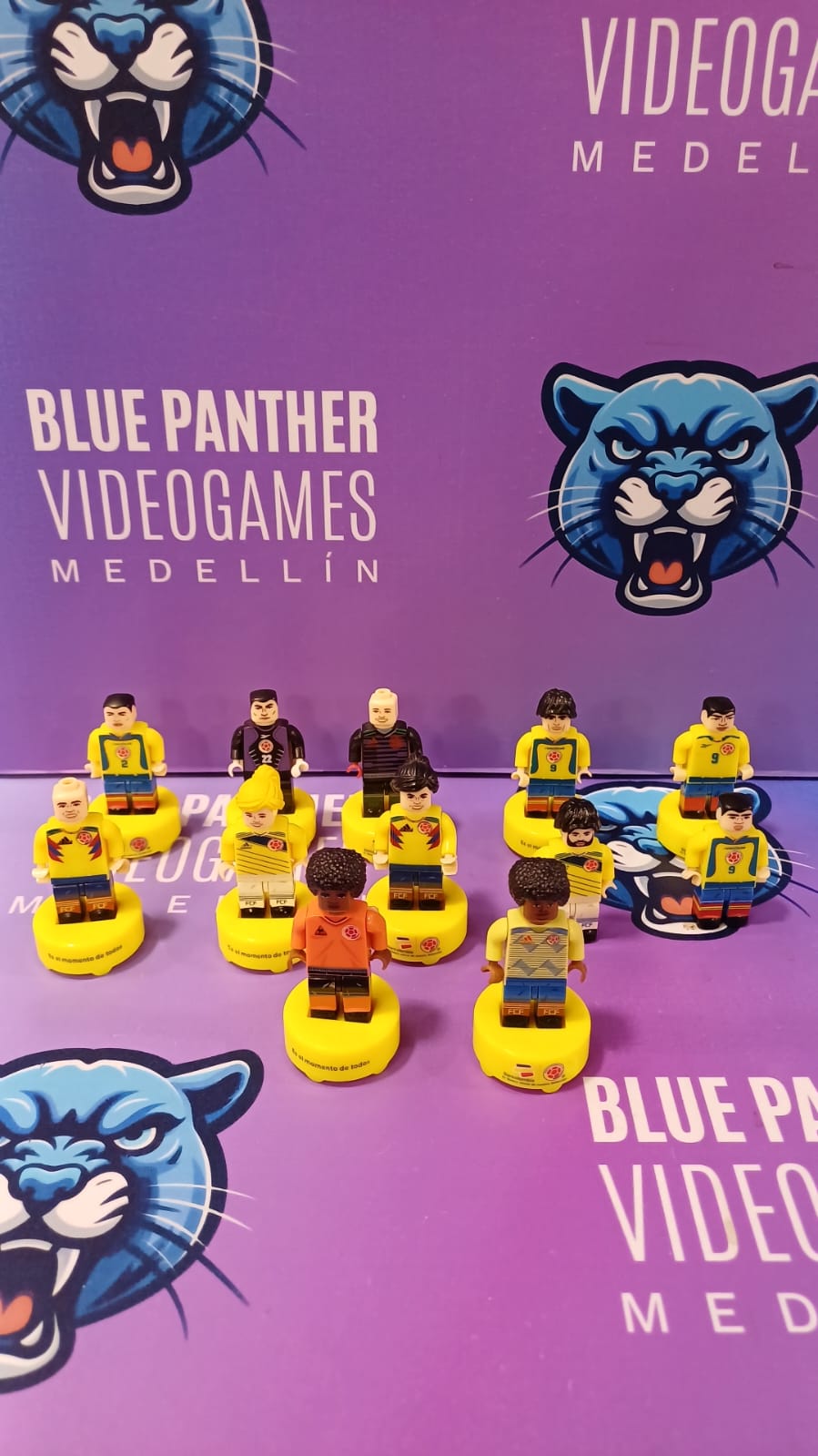 Mini figura Bancolombia