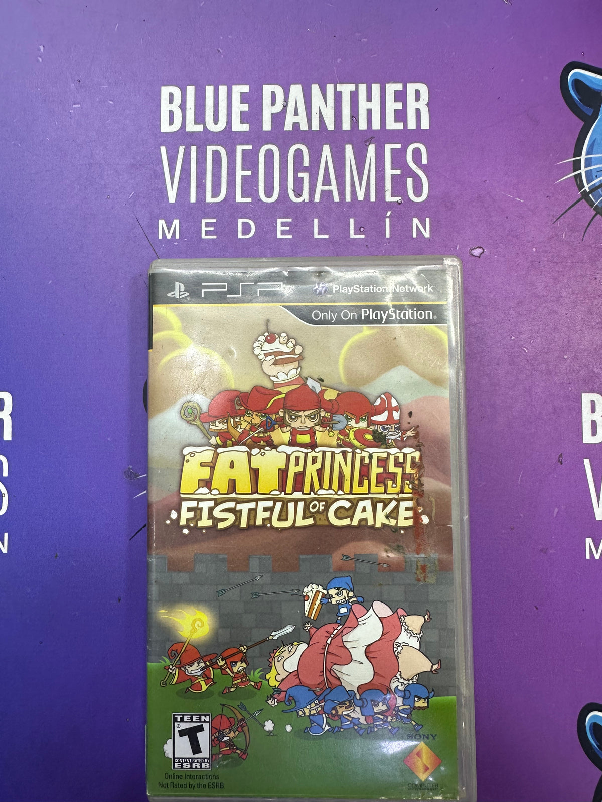 Fat princess fistful of cake psp