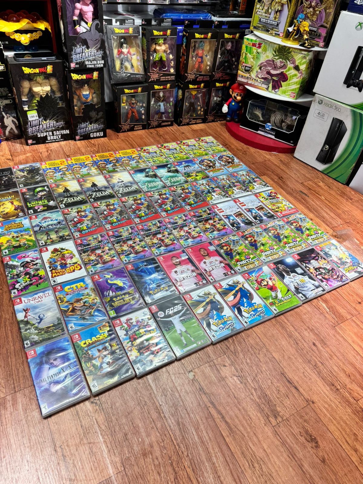 Juegos Nintendo Switch desde 100.000 c/u
