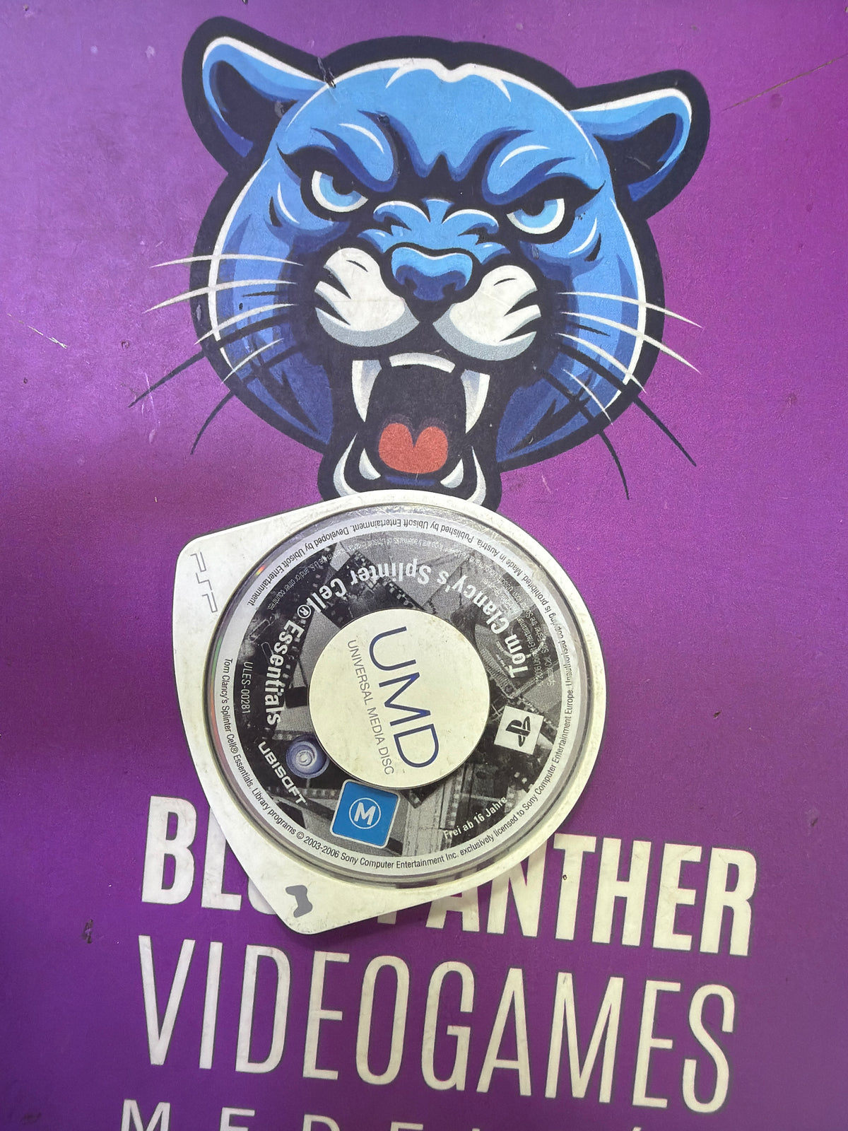 Tom clancy’s splinter cel-juego psp
