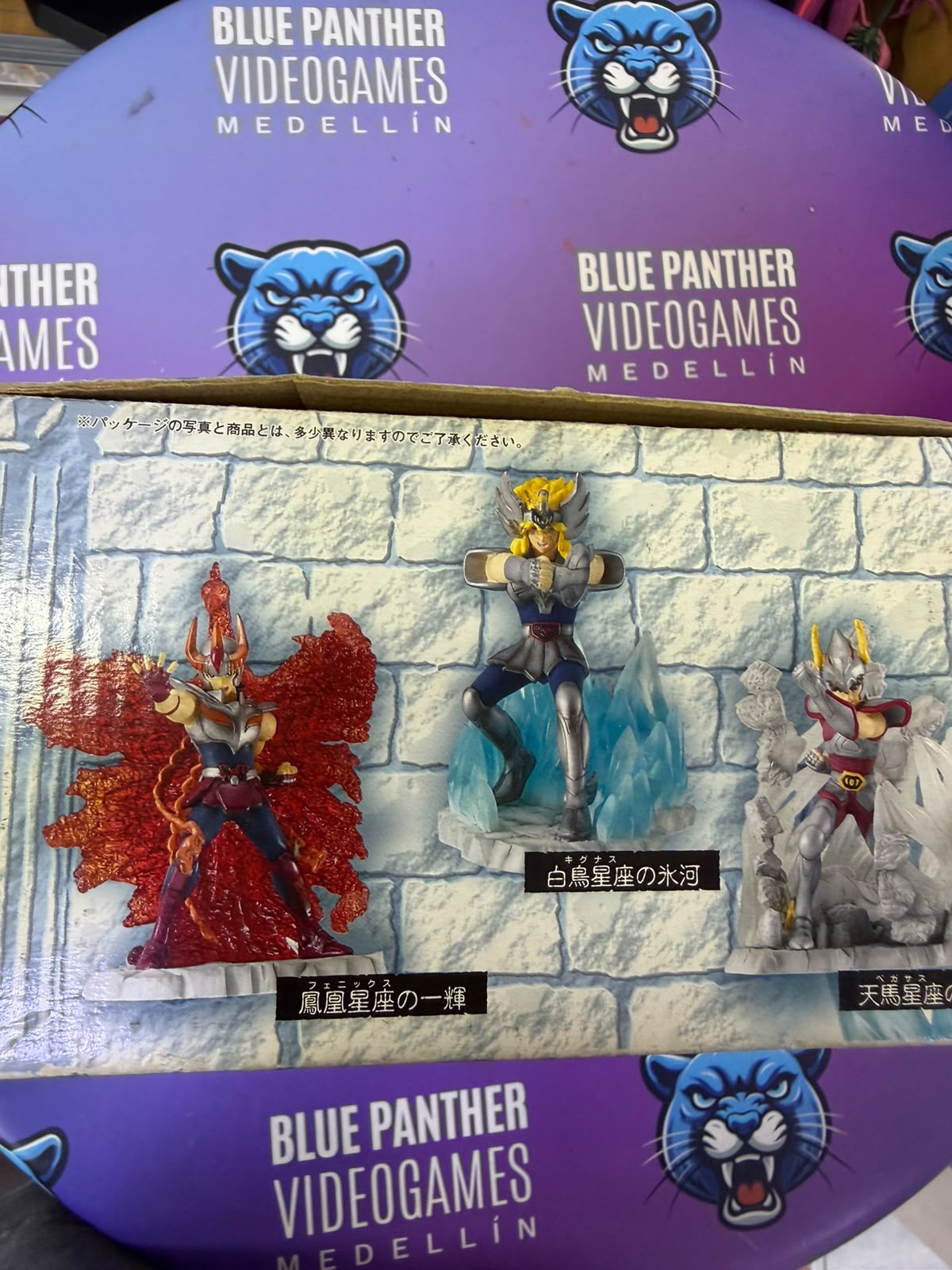 Figuras caballeros del zodiaco premium