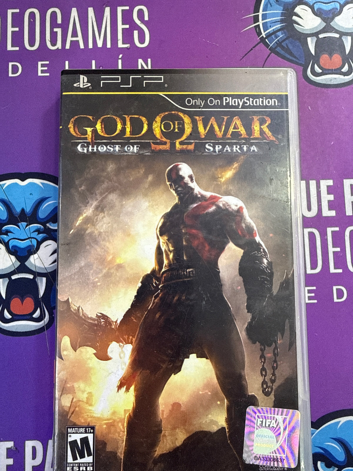 God Of War Ghost Of Sparta Psp