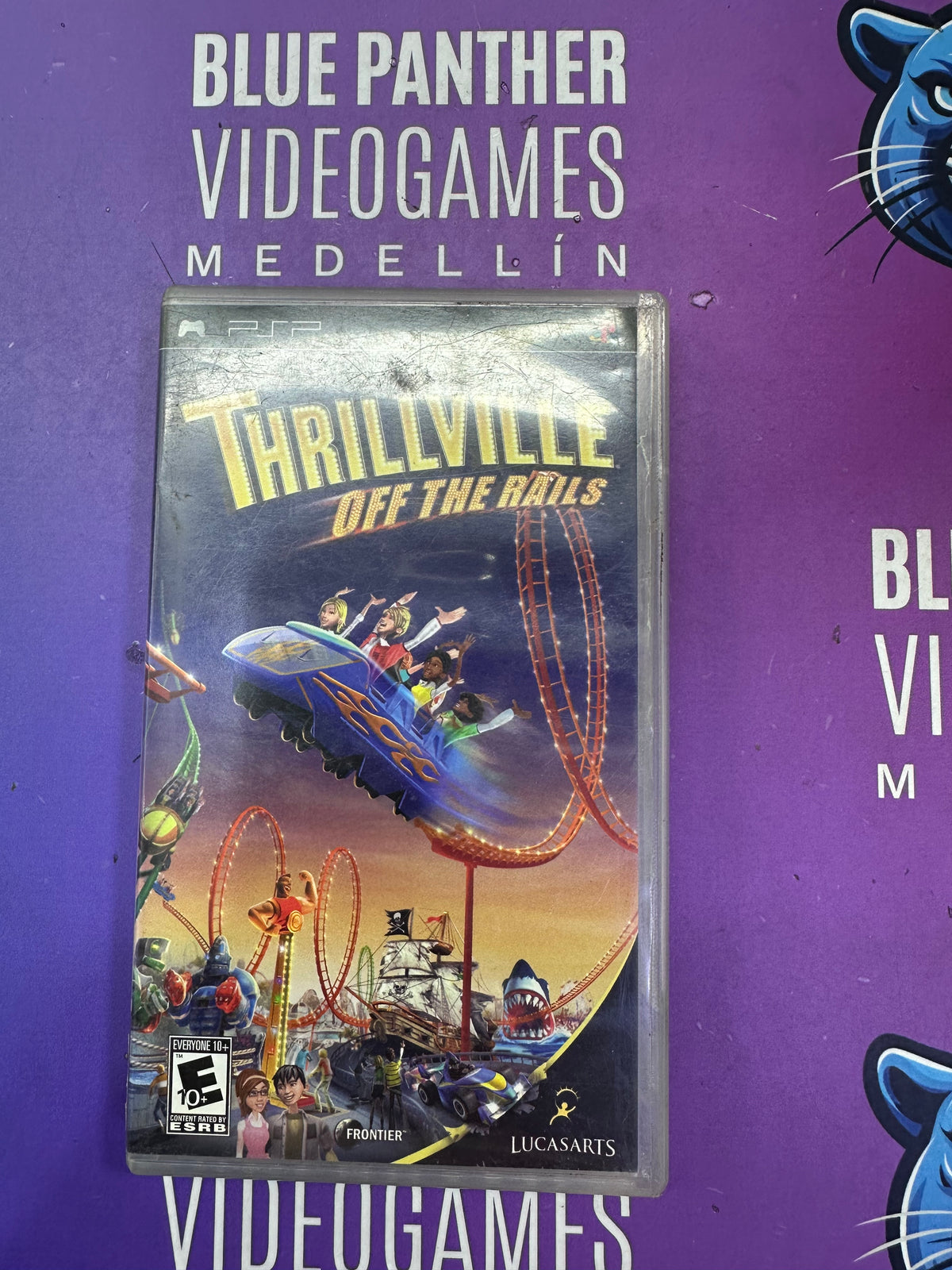 Thrilleville of the rails - PSP