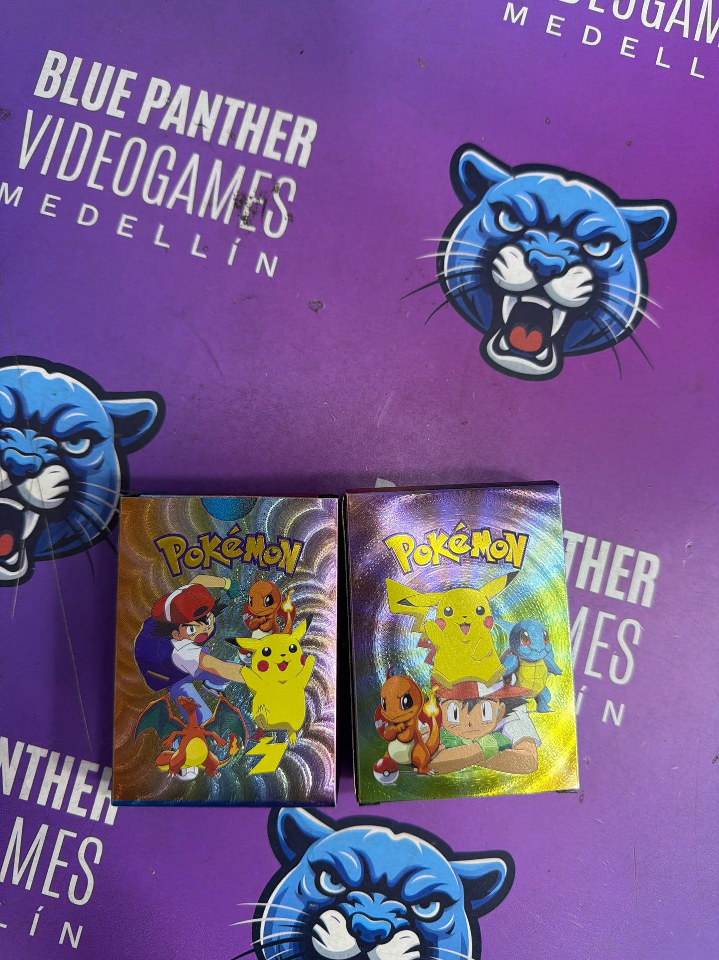 Cartas pokemon multicolor