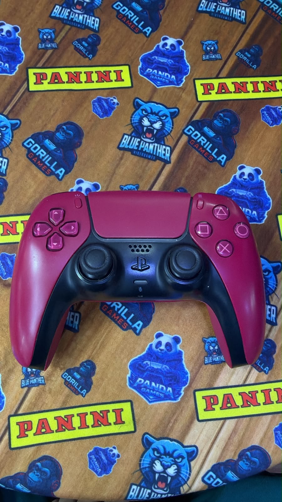 Control PS5 DualSense Rojo Mate y Negro – Inalámbrico – PlayStation 5