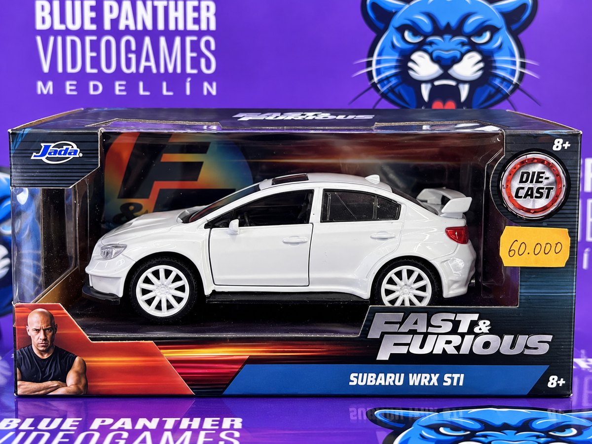Fast & Furious Subaru WRX STI | Modelo Die-Cast Jada Toys escala 1/32