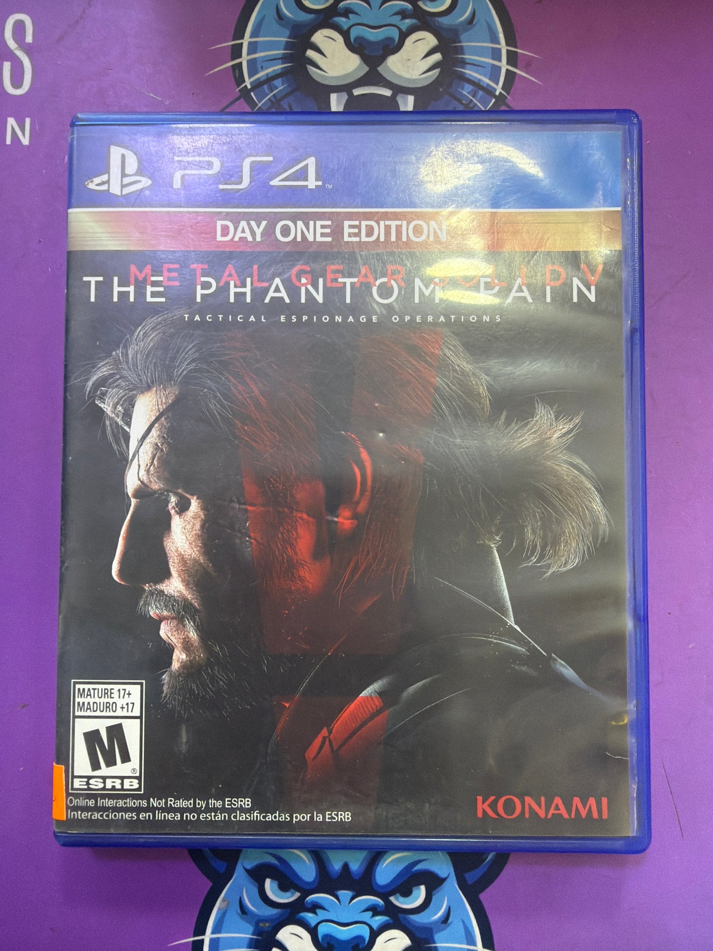 Metal Gear Solidv the pahntom paín -PlayStation 4