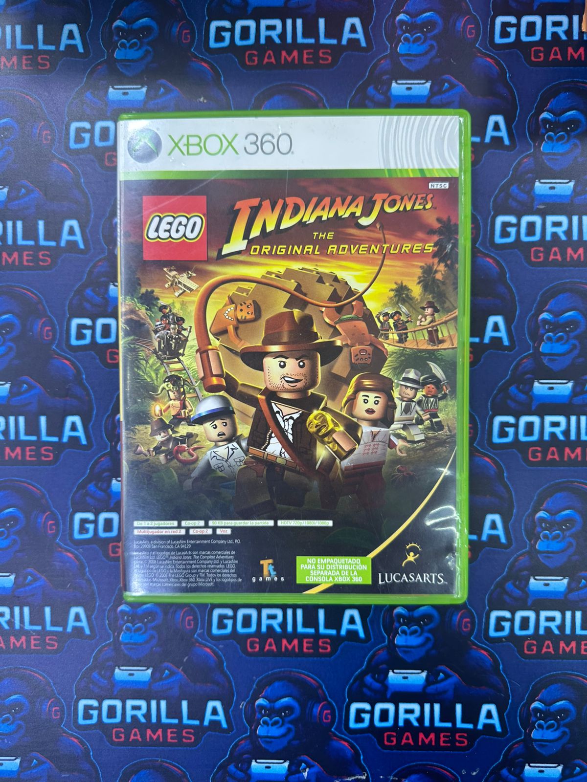 Lego Indiana jones - kung fu panda usado