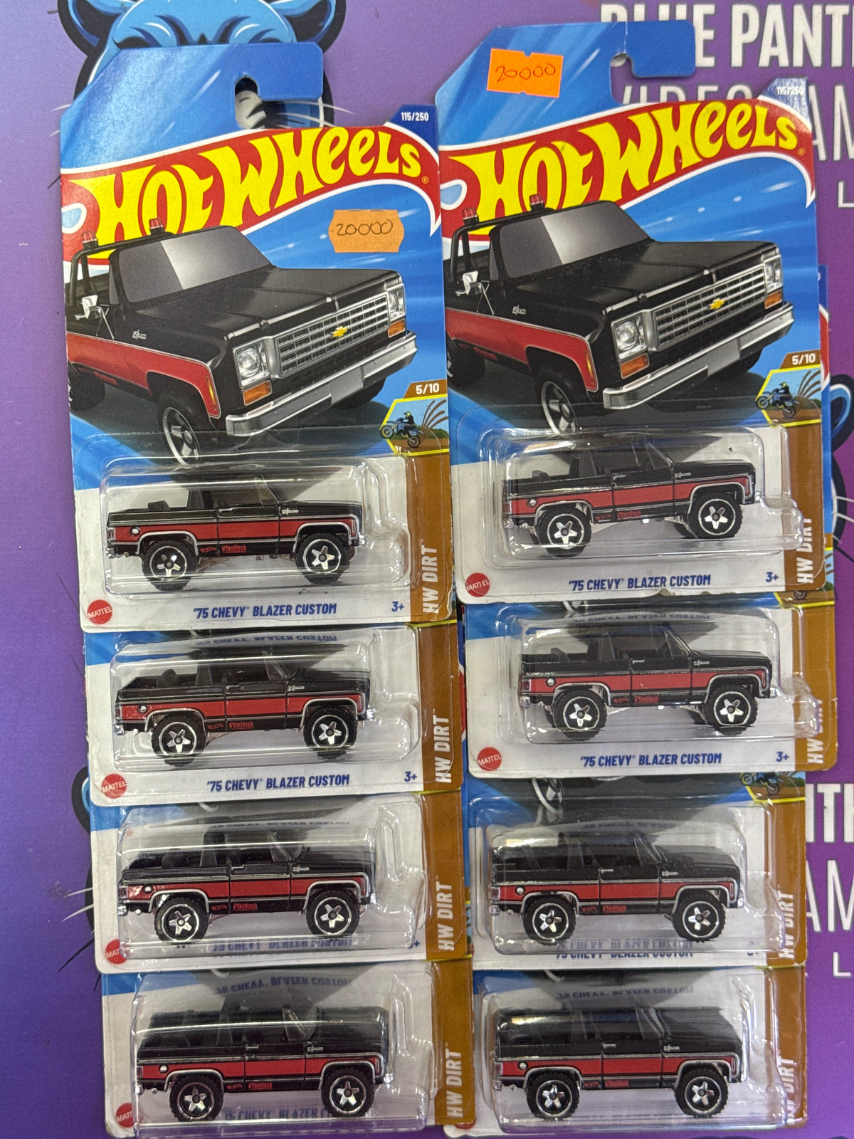 Chevy blazer - hotwheels