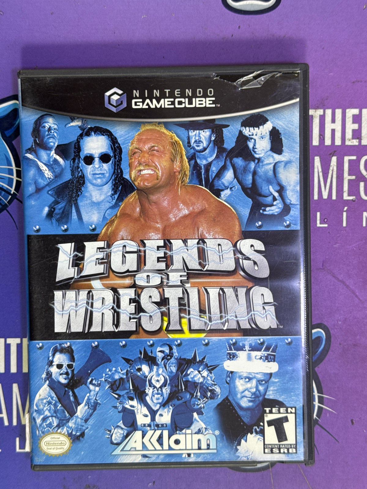 Legends of wrestling - game cube