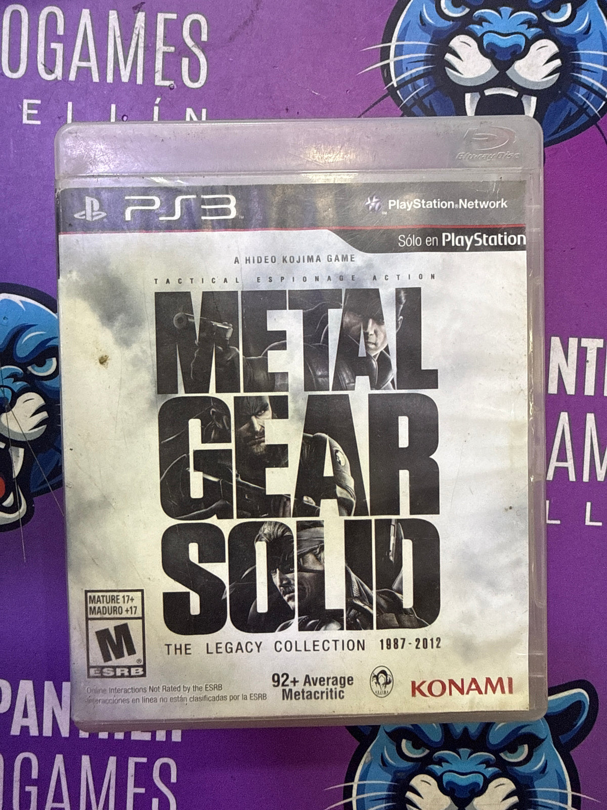 Metal gear solid Collection legacy