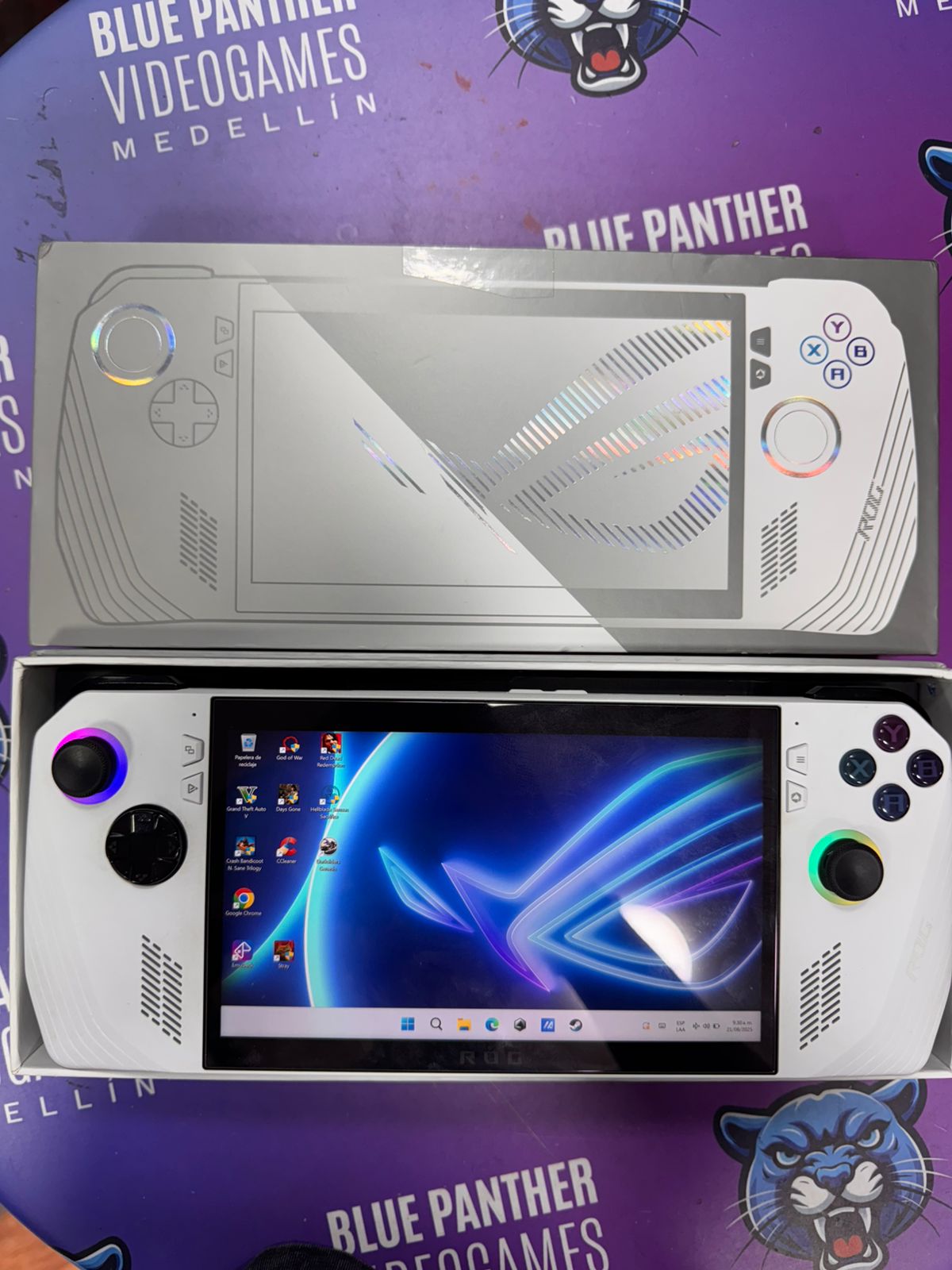 Rog Ally Z1 Extreme programada