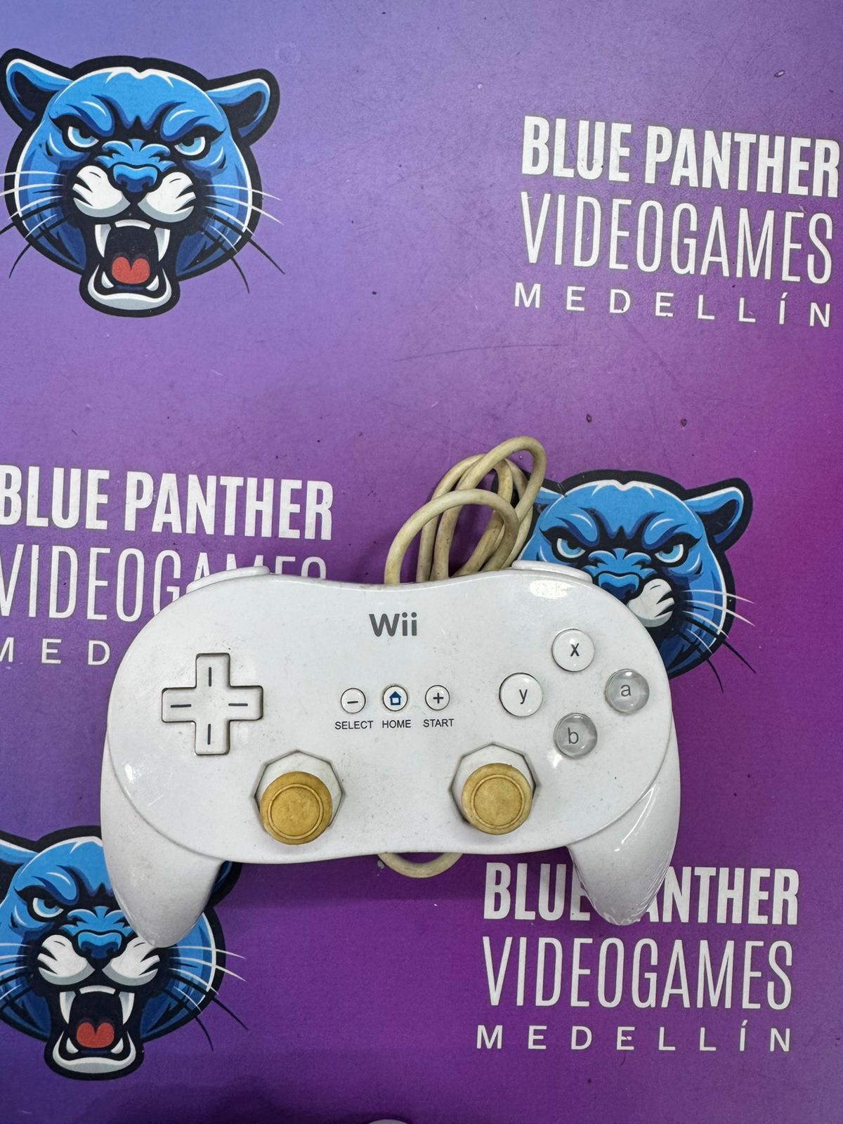 Wii Classic Controller Blanco