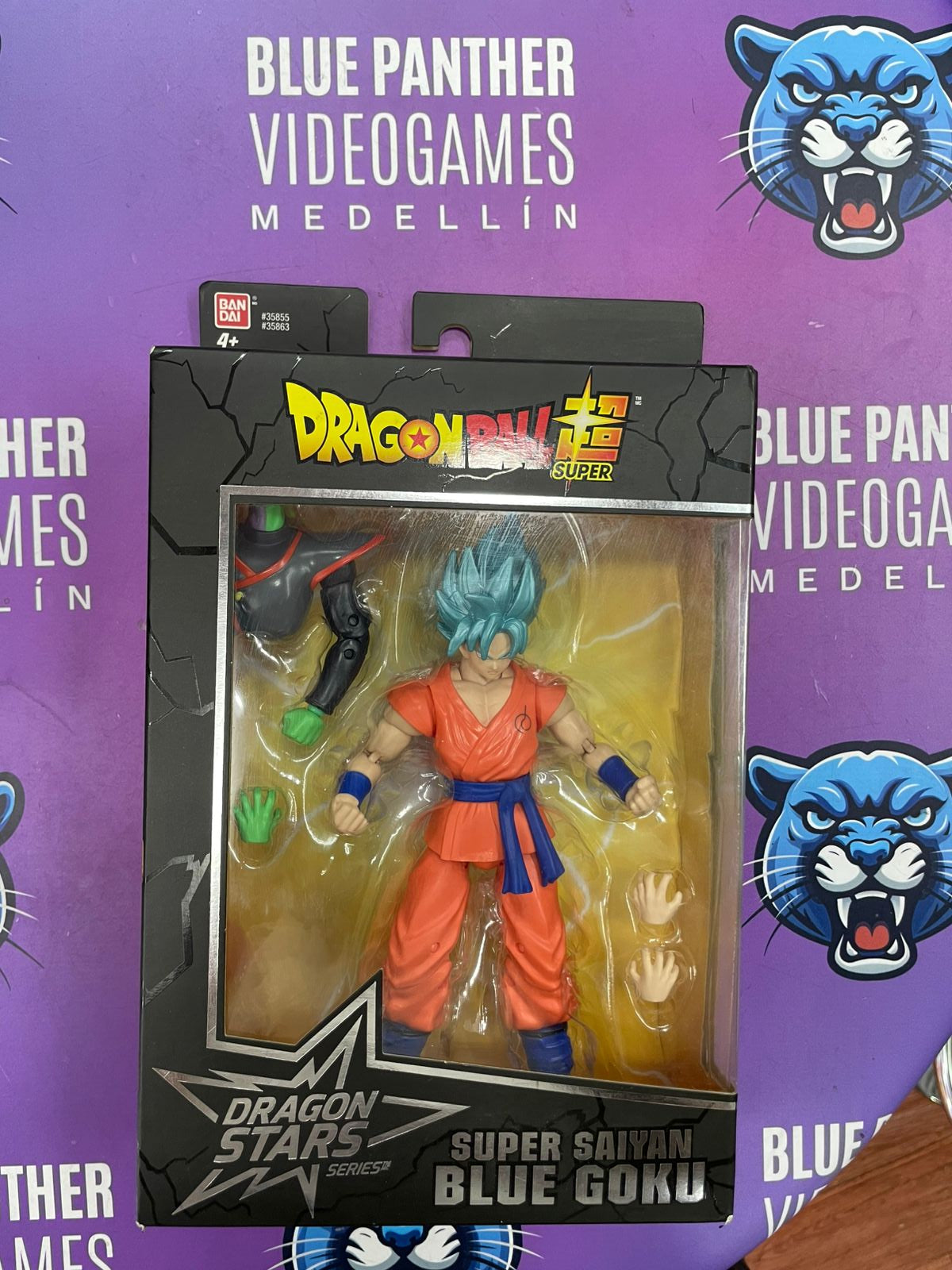 Blue Goku Super Saiyan - Dragon Stars