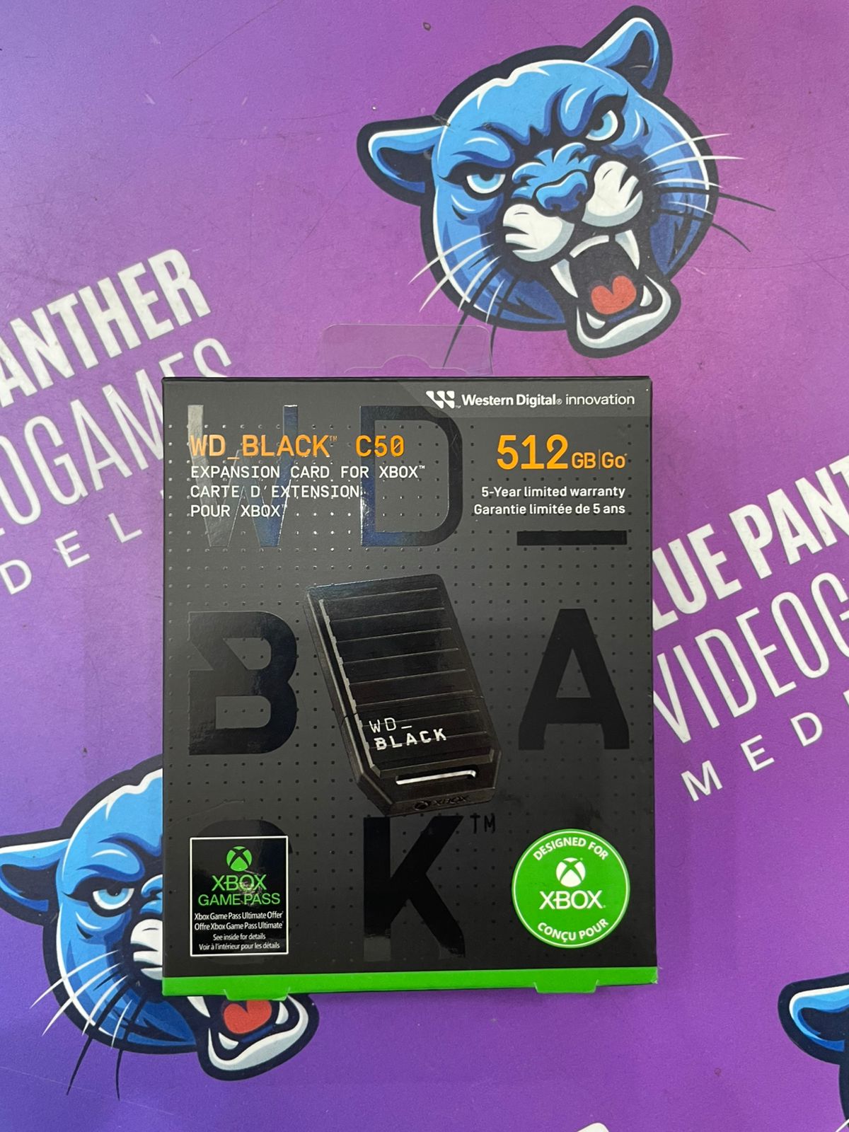 Tarjeta Expansión usada WD Black C50 512GB - Xbox Series S/X
