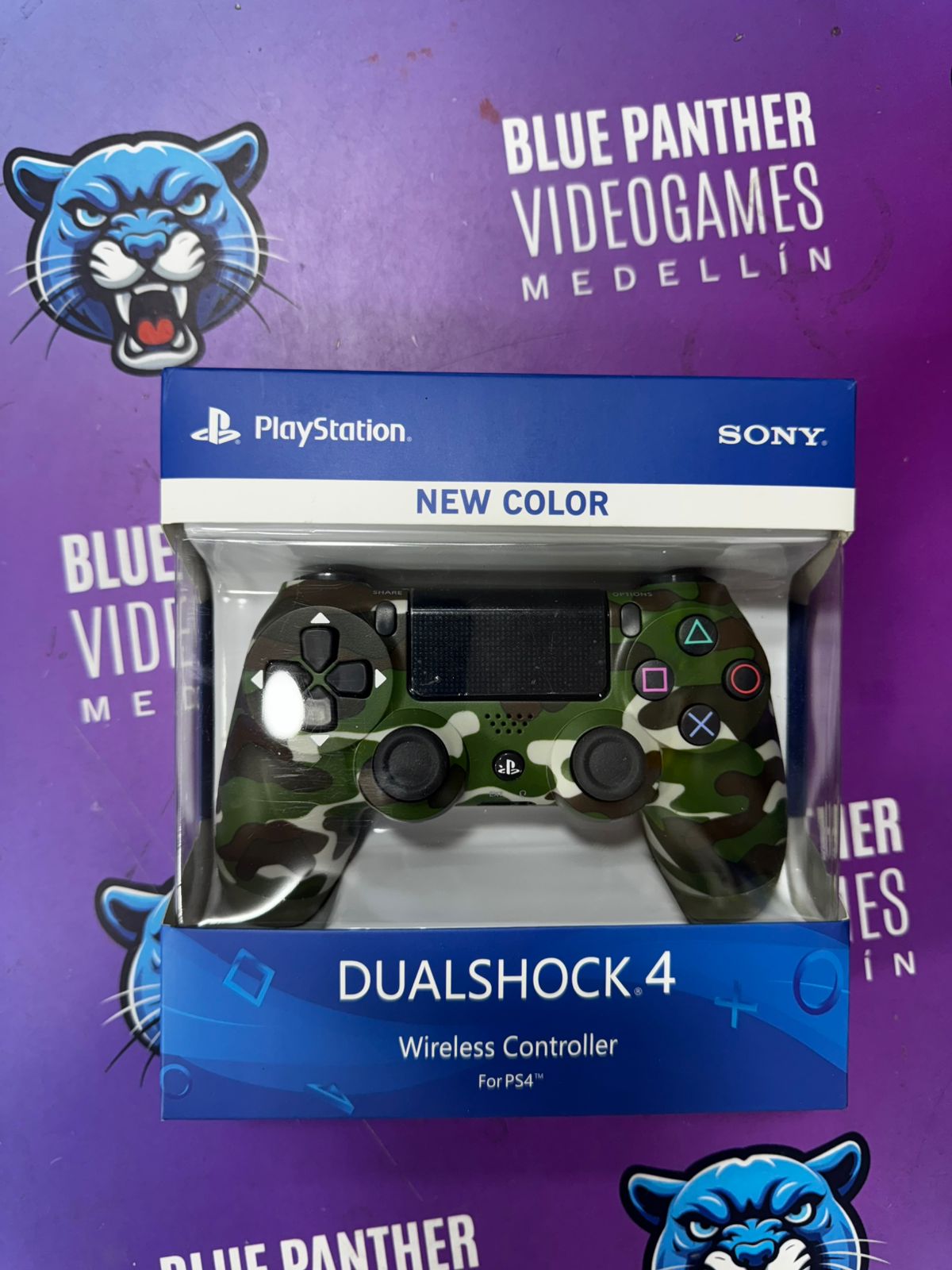 Control Verde militar camuflado alternativo - PS4