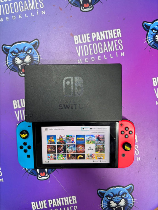 Switch V1 con juegos predeterminados (128GB)
