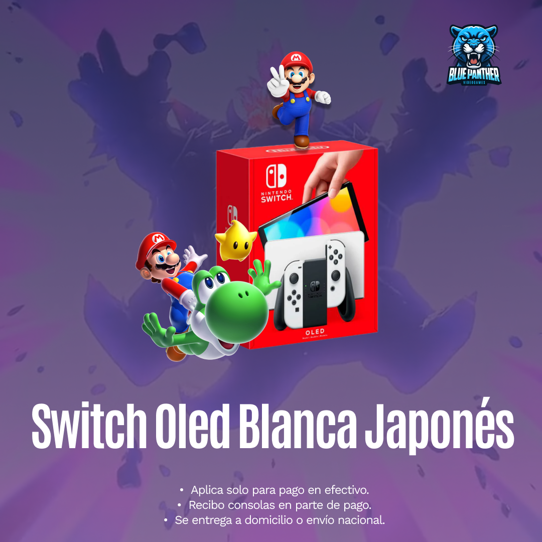 Nintendo Switch Oled Blanca