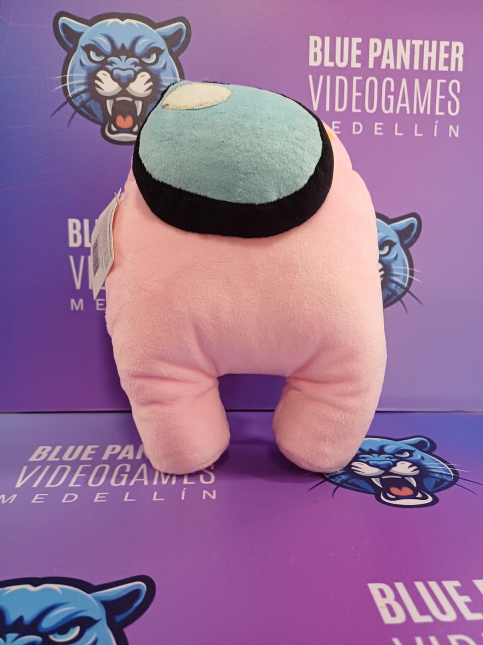 Among Us Rosado-Peluche