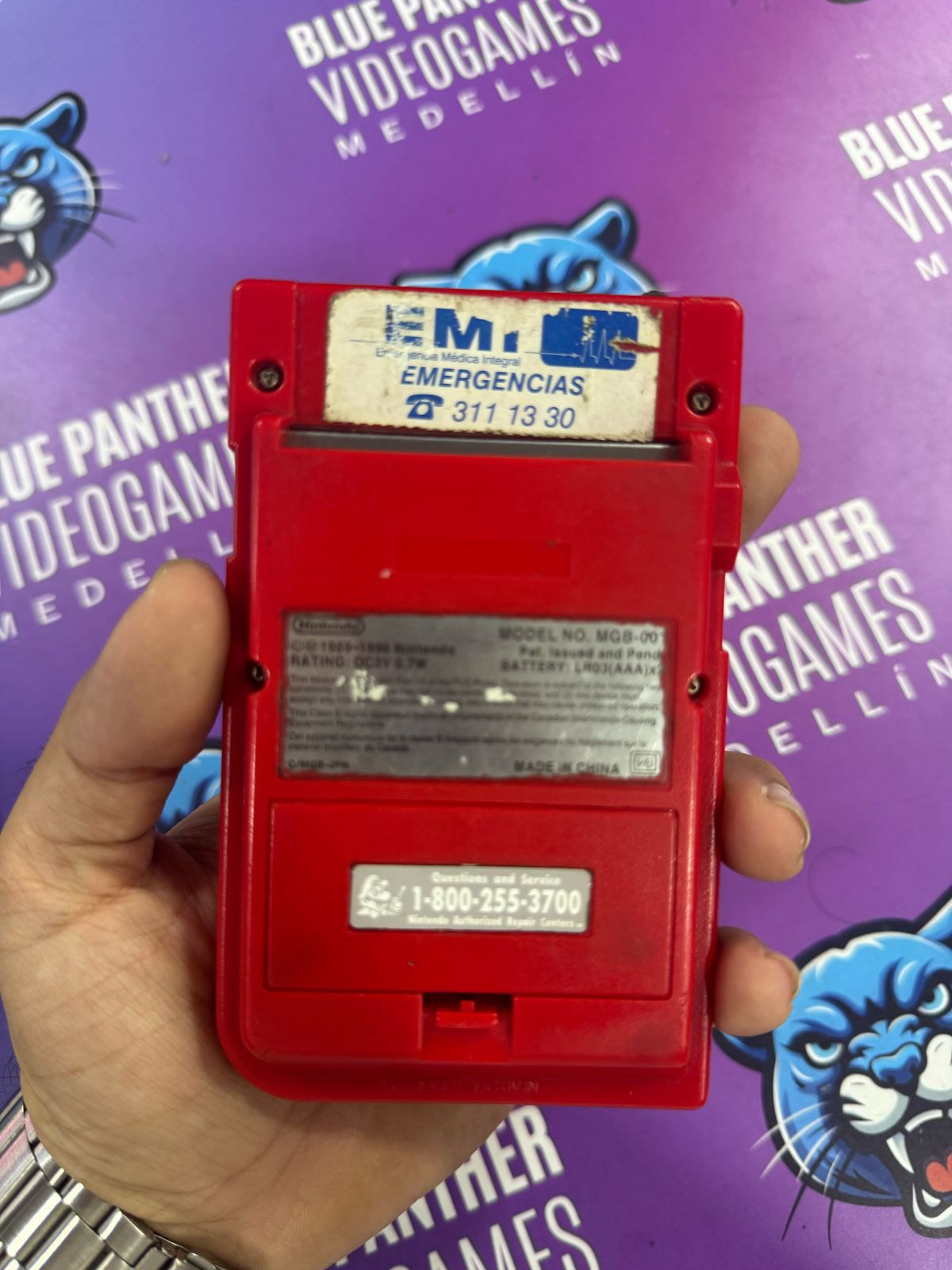 Game Boy Pocket Roja