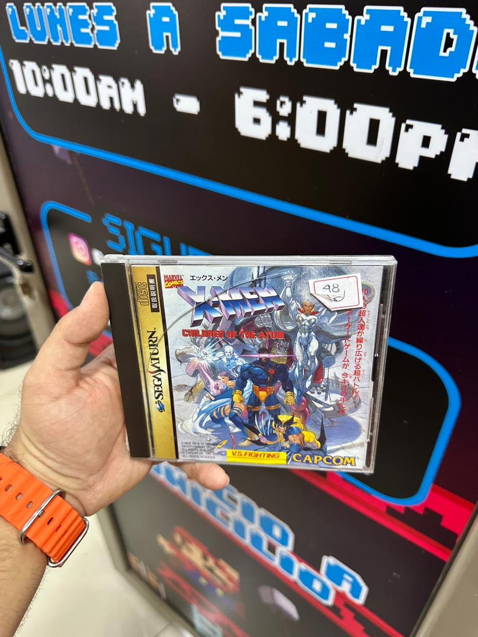 X-men Children Of The Atom - Sega Saturn