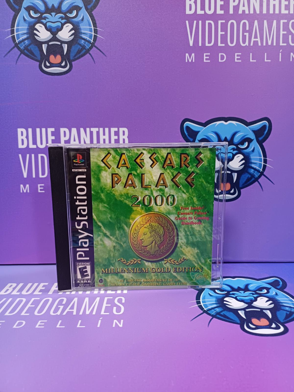 Caesars Palace - Playstation 1 Juego original label custom