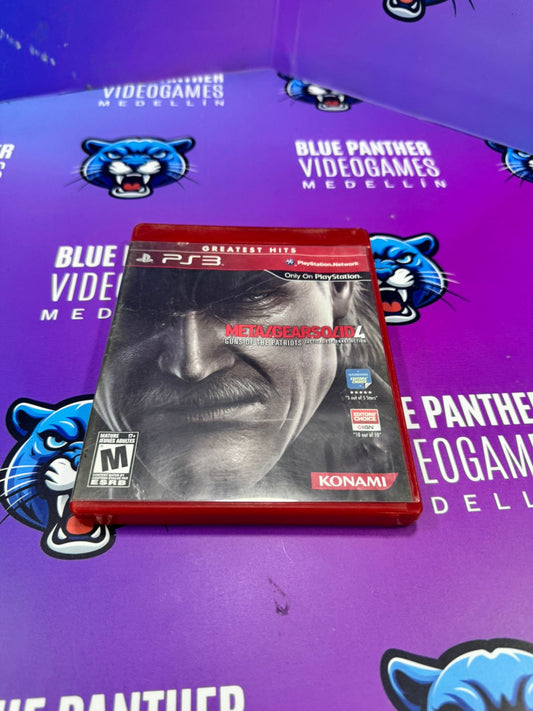 Metal Gear Solid 4  - Playstation 3