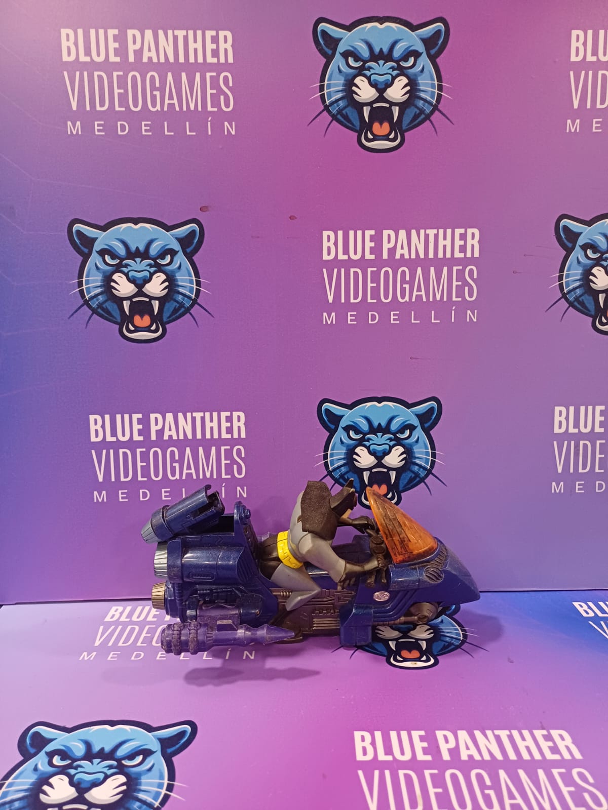 Moto Batman con figura usada