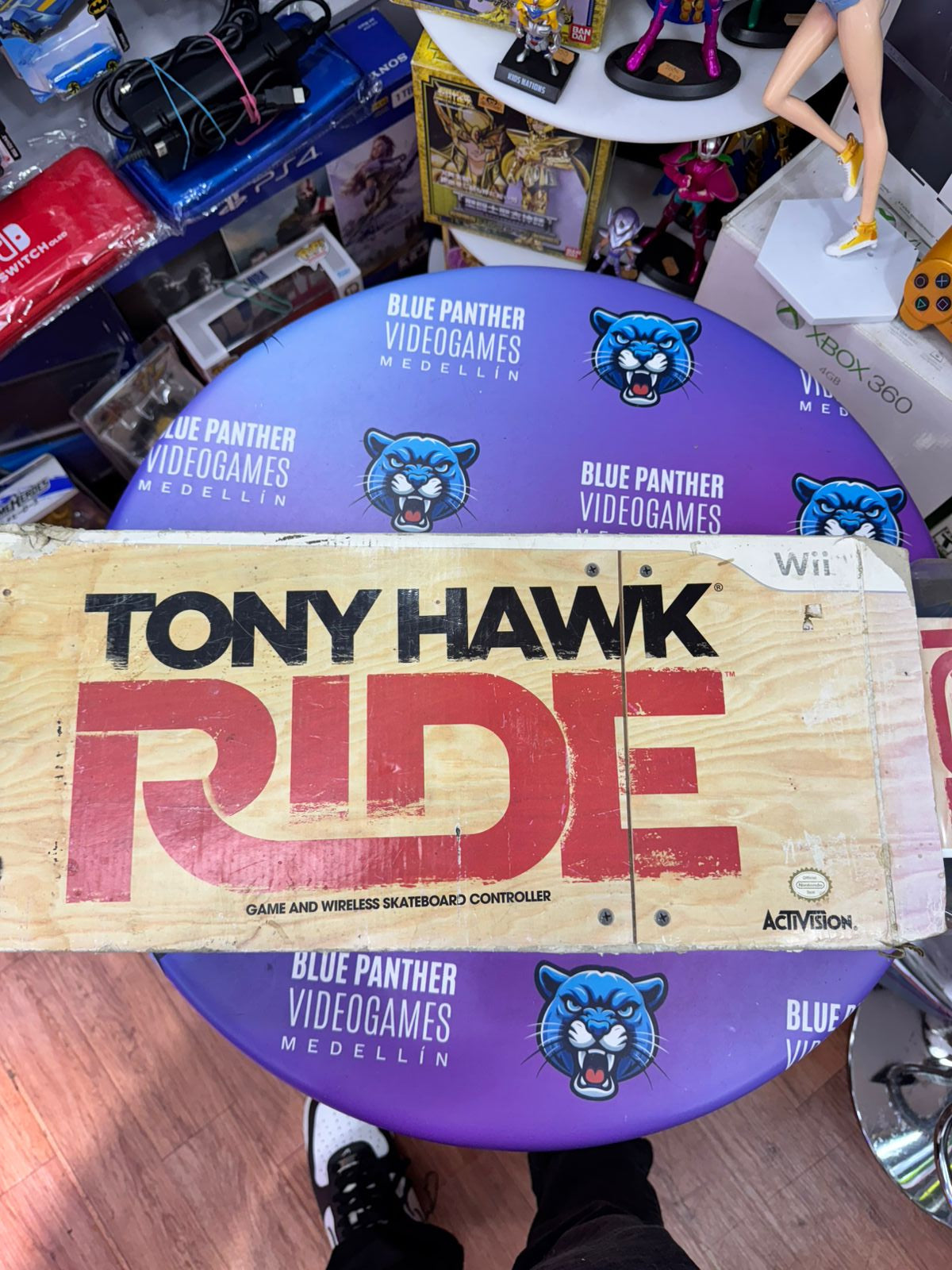 Tony Hawk Ride Wii con juego
