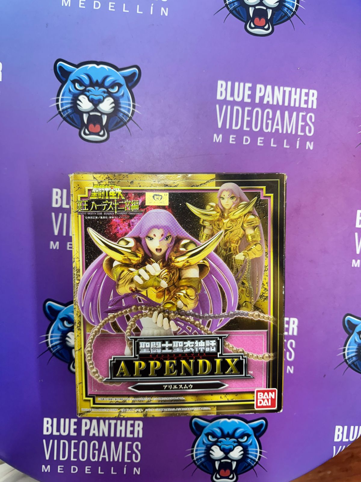 Aries Mu Caballeros del Zodiaco Myth Cloth