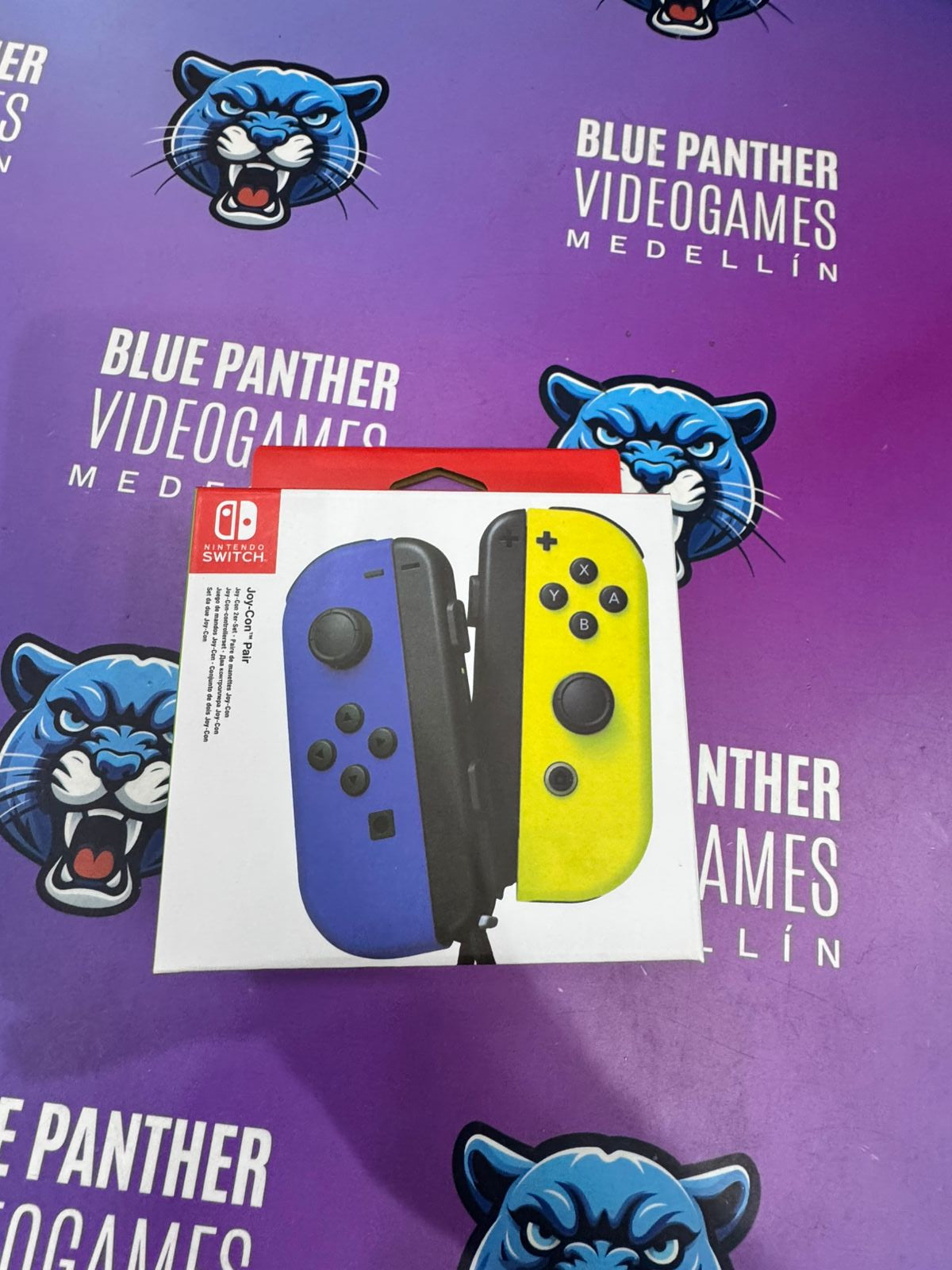 Joy Con Morado/Amarillo Genérico (sobre pedido)
