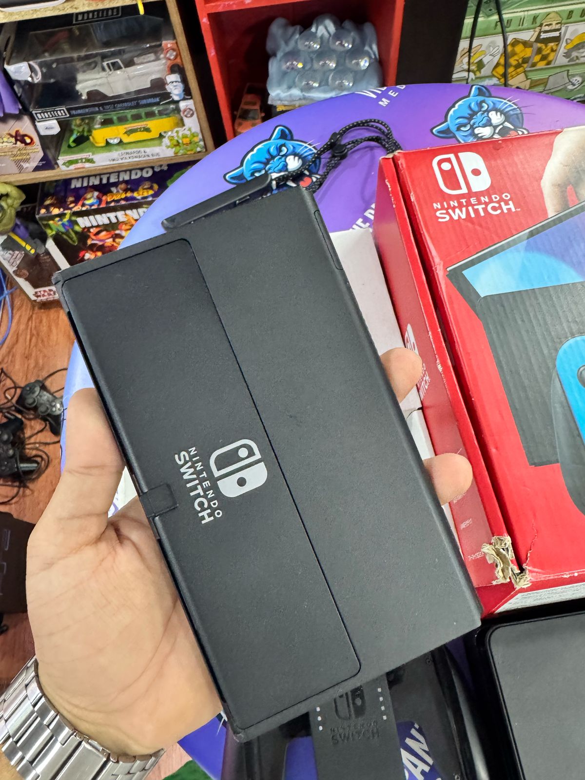 Nintendo Switch Oled Neón