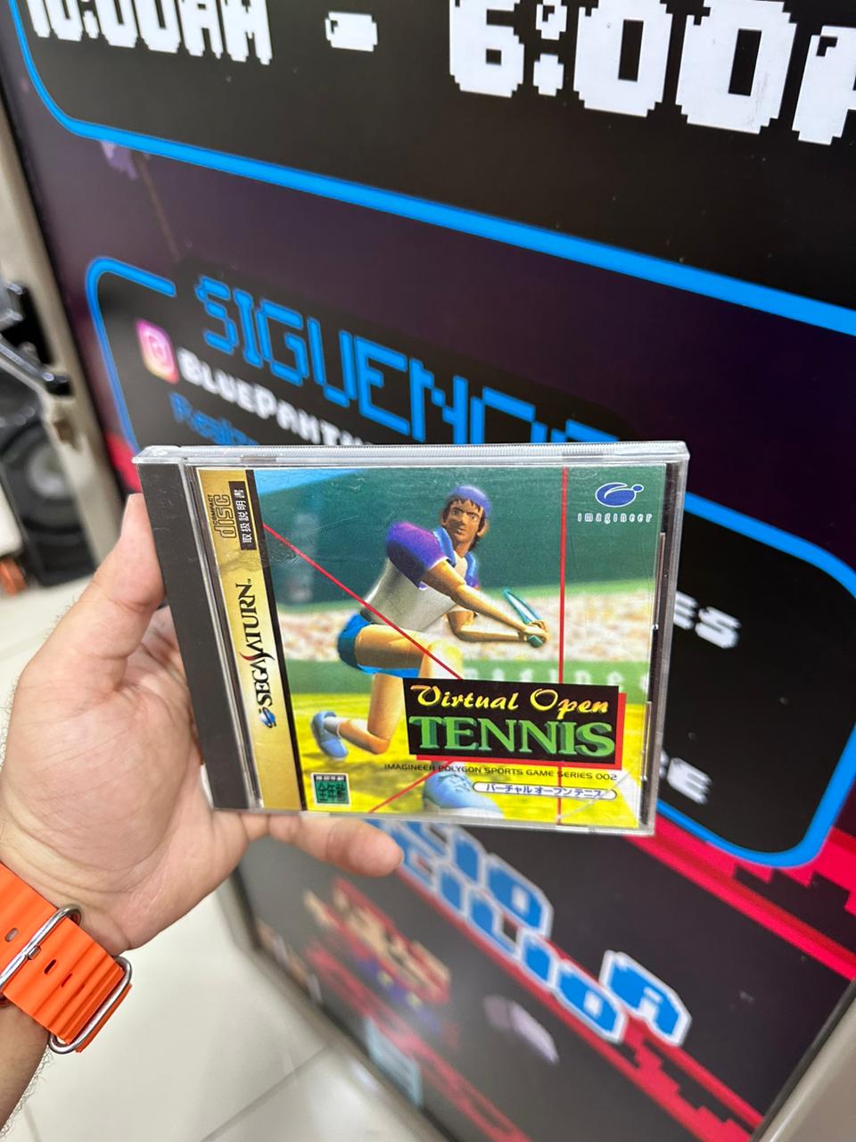 Virtual Open Tennis - Sega Saturn