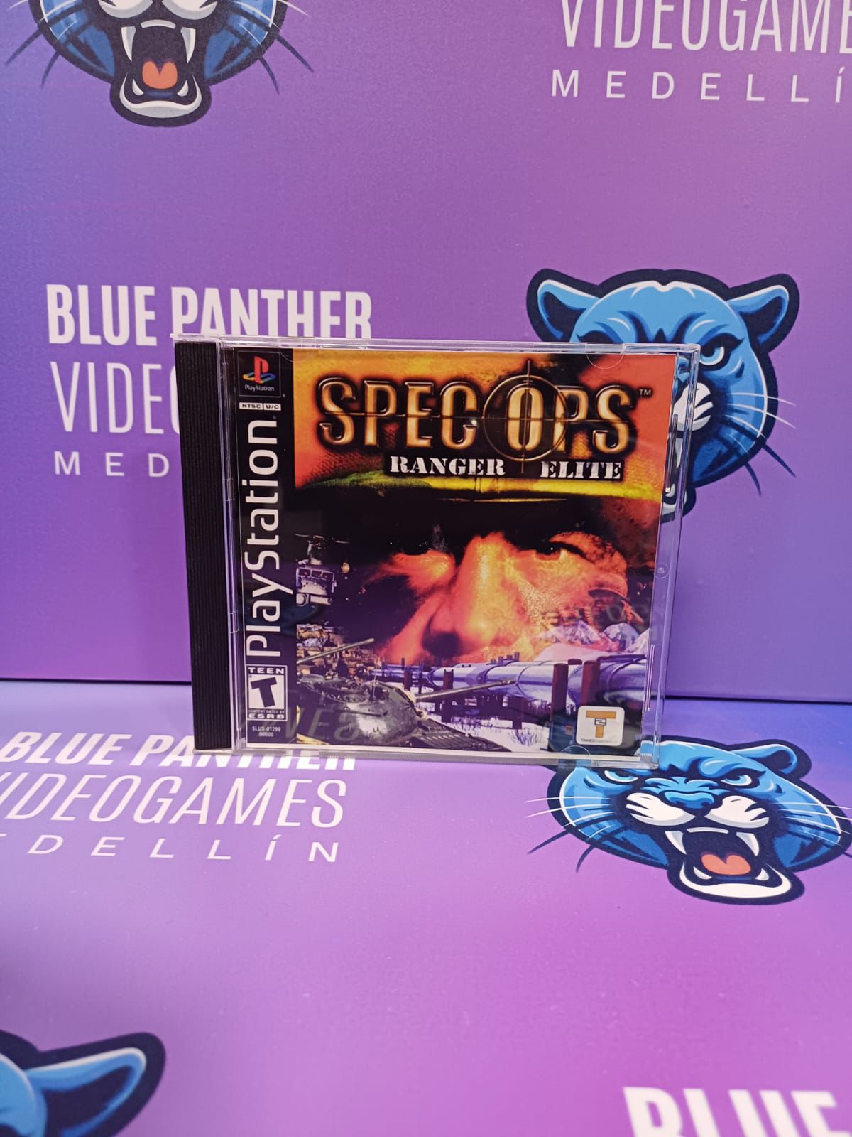 Spec Ops Ranger Elite - Playstation 1 Juego original label custom