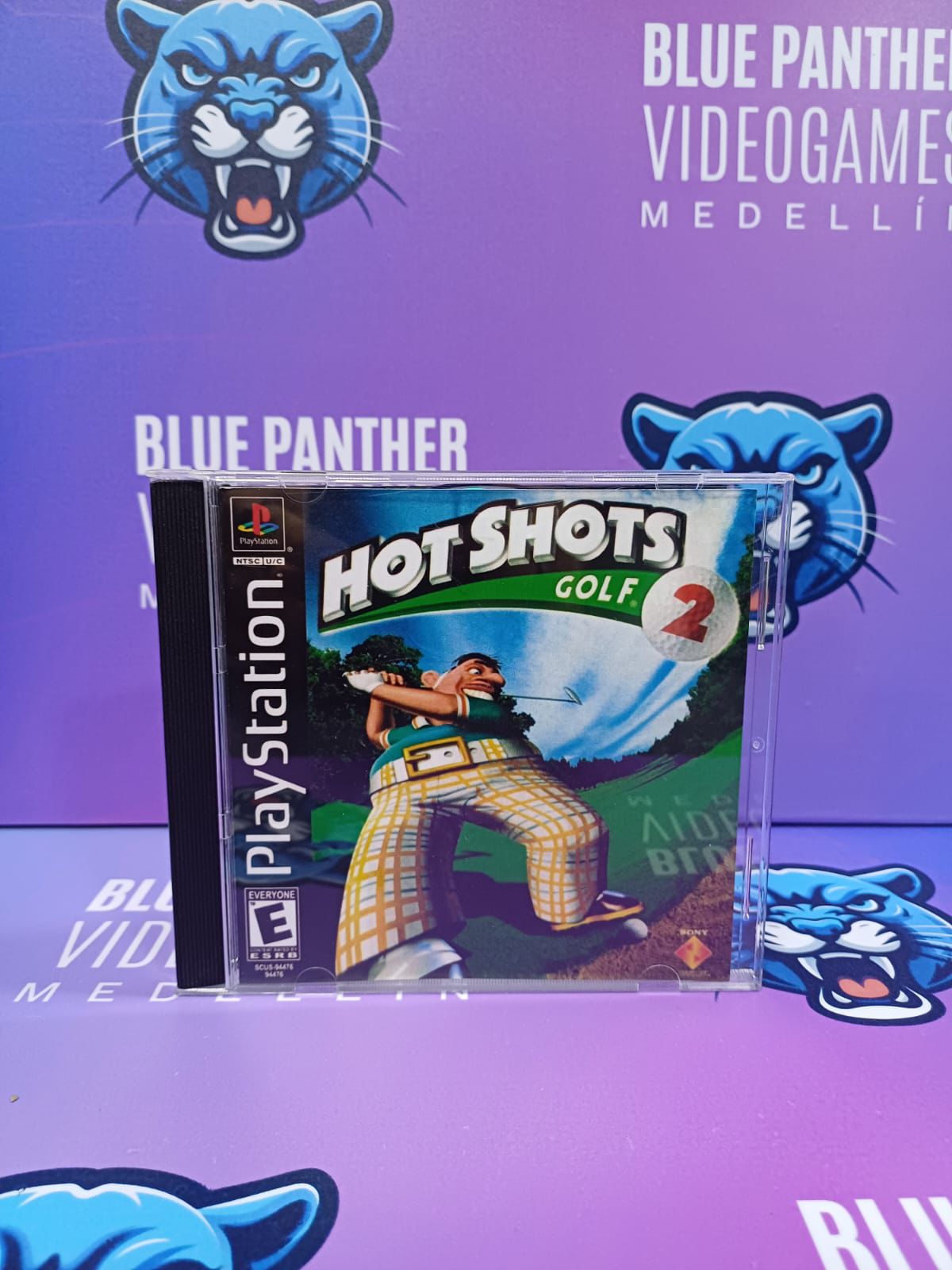 Hot Shots Golf 2 - Playstation1 Juego original label custom