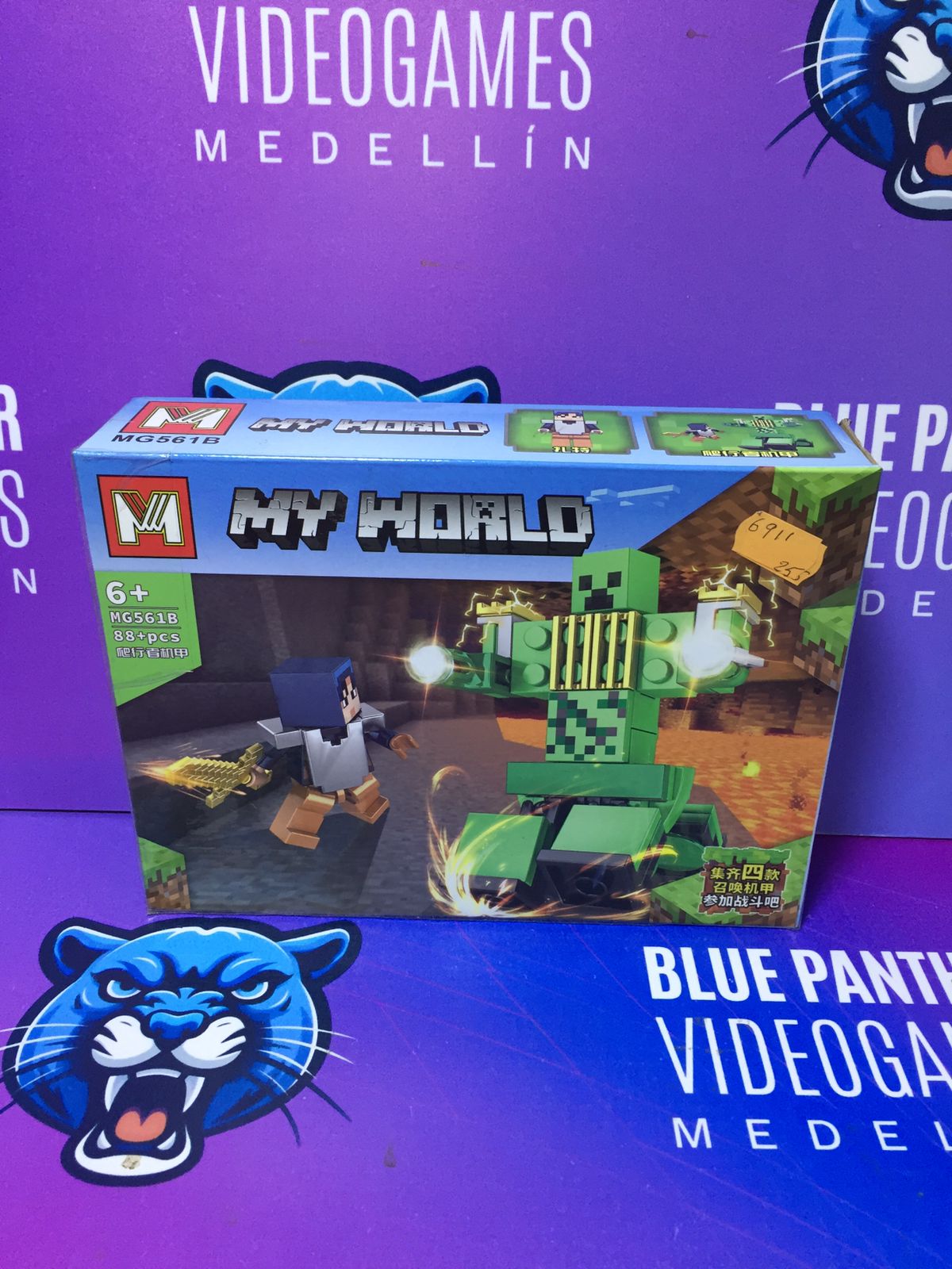Mini figura Minecraft My World Sumergible