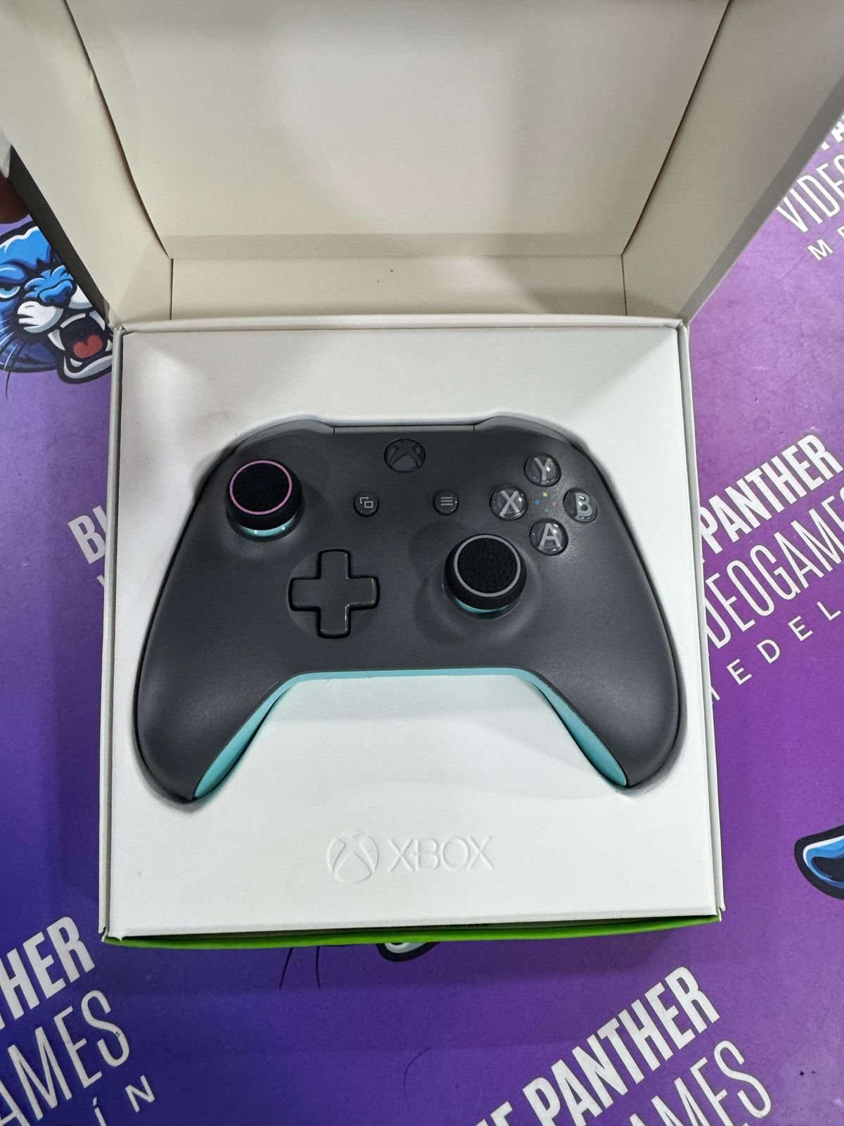 Control Xbox One Gris y Azul