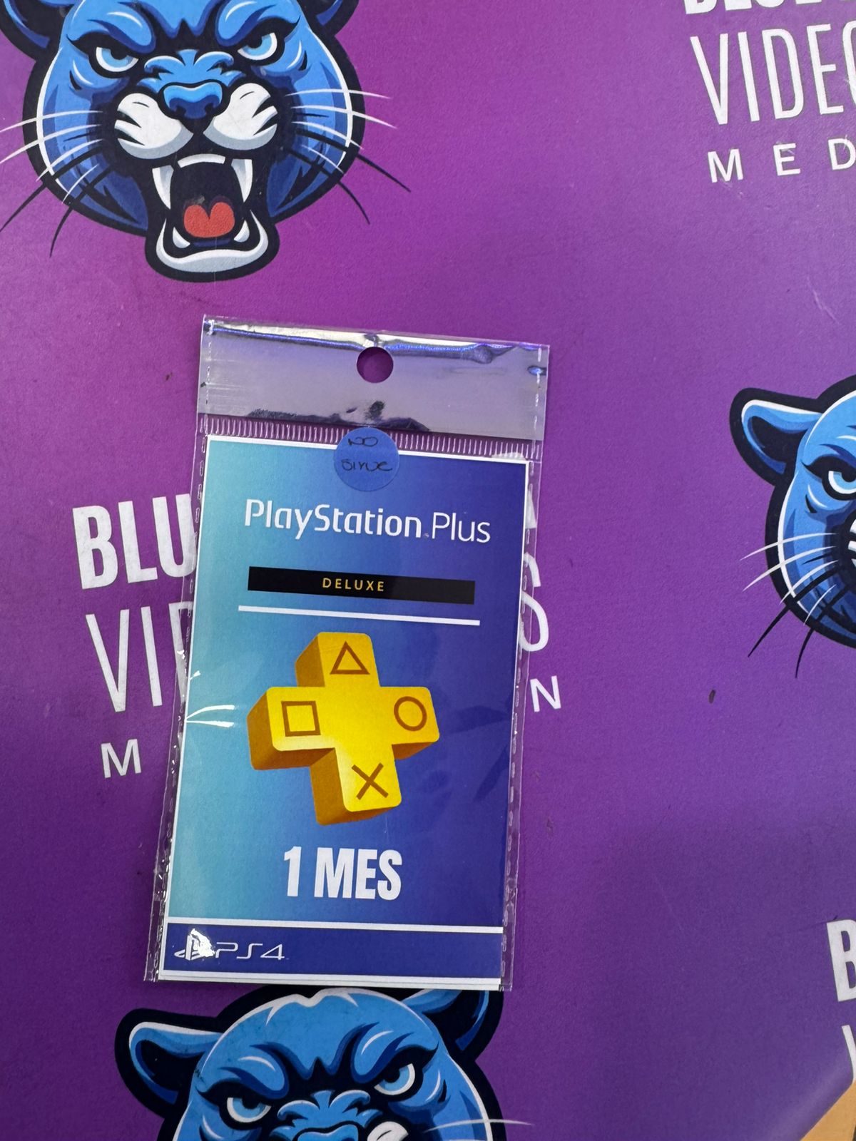 PS Plus Deluxe 1 mes (juegos inglés)