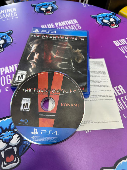 Metal Gear Solid The Panthom Pain V - Playstation 4