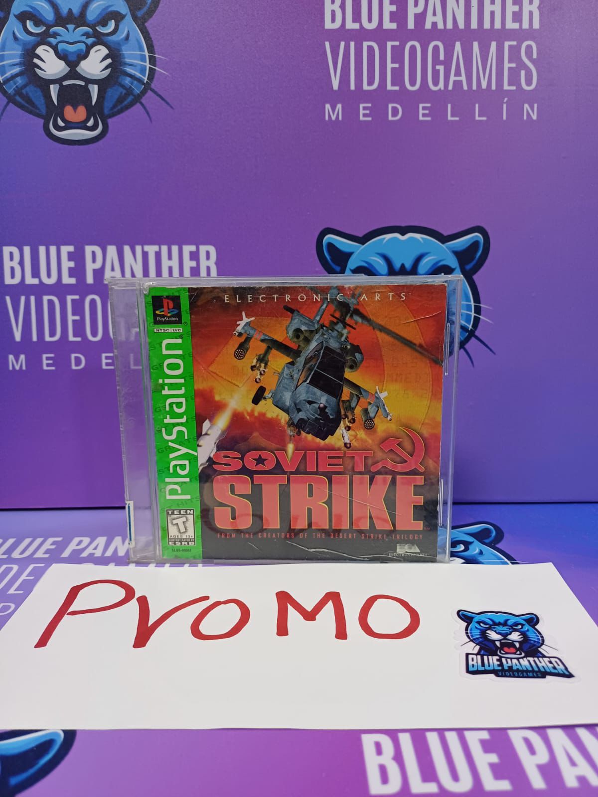 Soviet Strike PS1 ORIG.