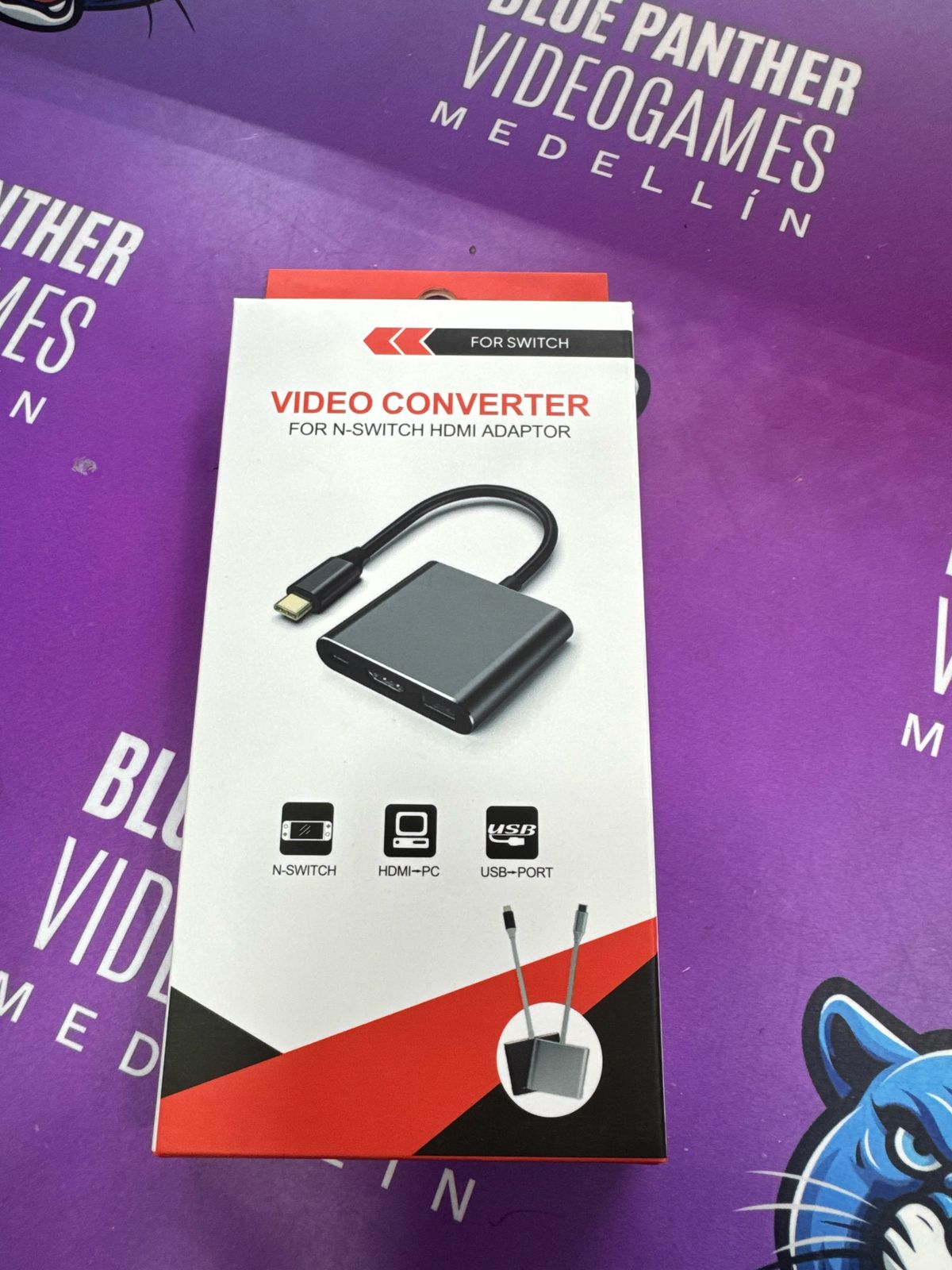 Adaptador Nintendo Switch