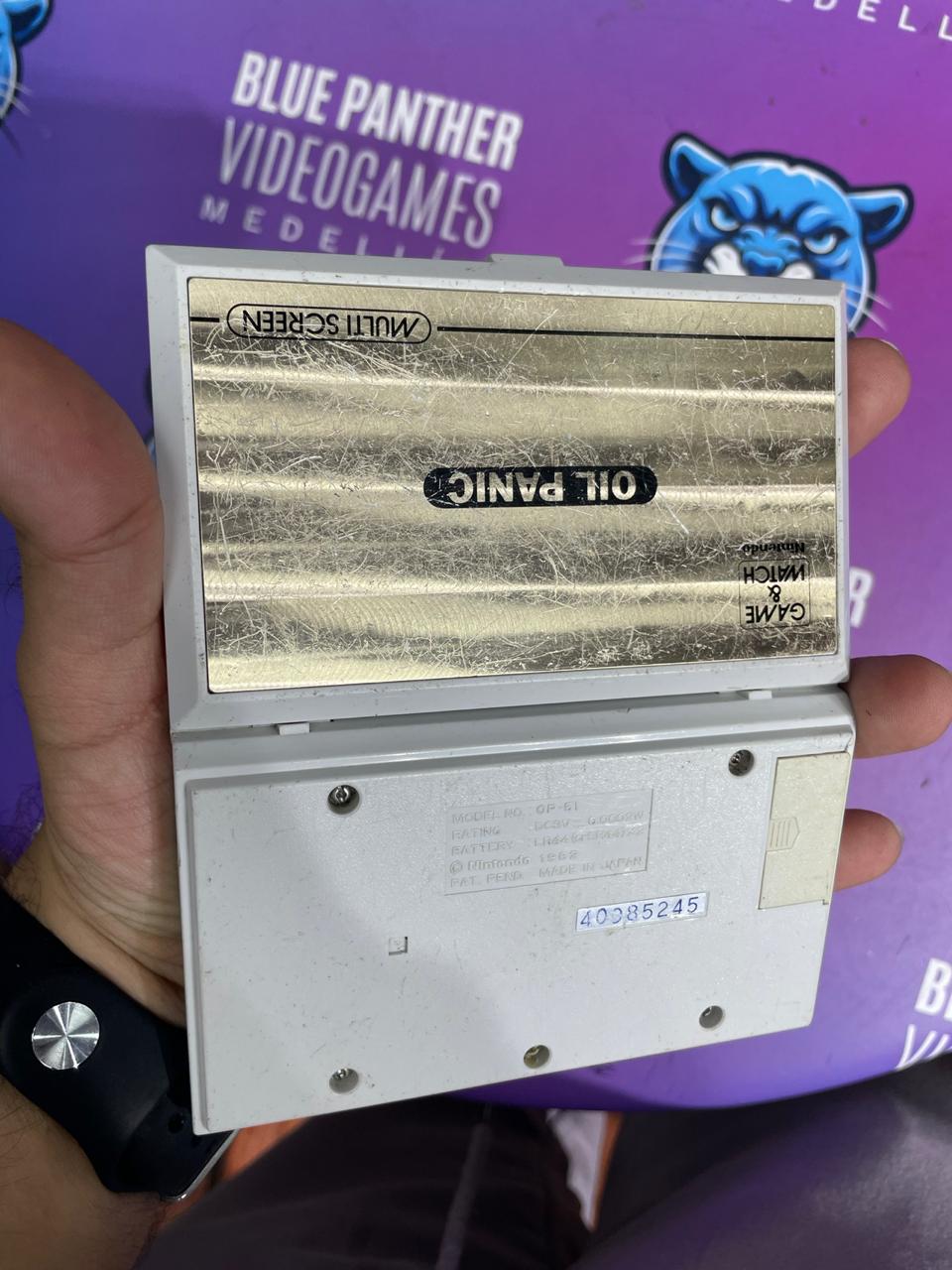 Game & Watch Oil Panic (sin manchas)