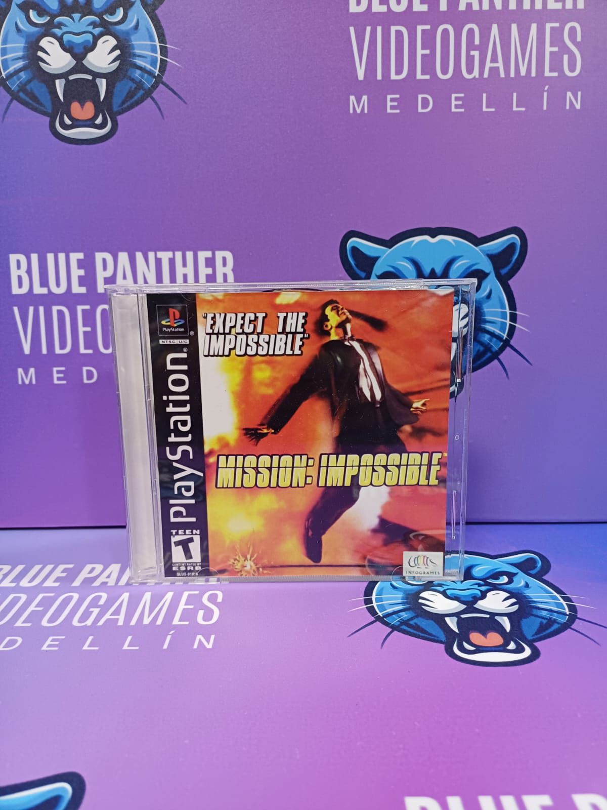 Mission Impossible - Playstation 1 Juego original label custom