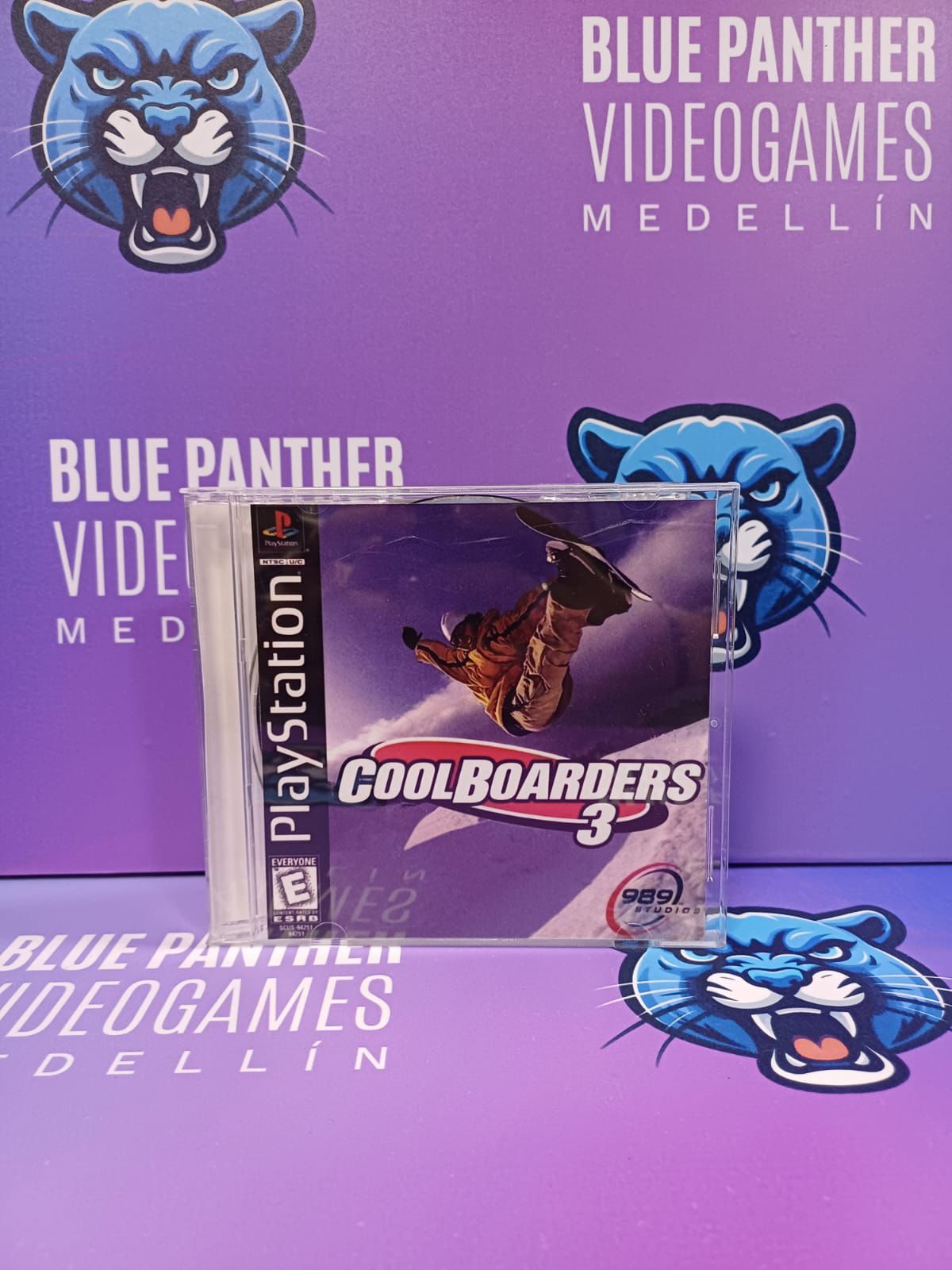 Coolboarders 3 - Playstation 1 Juego original label custom