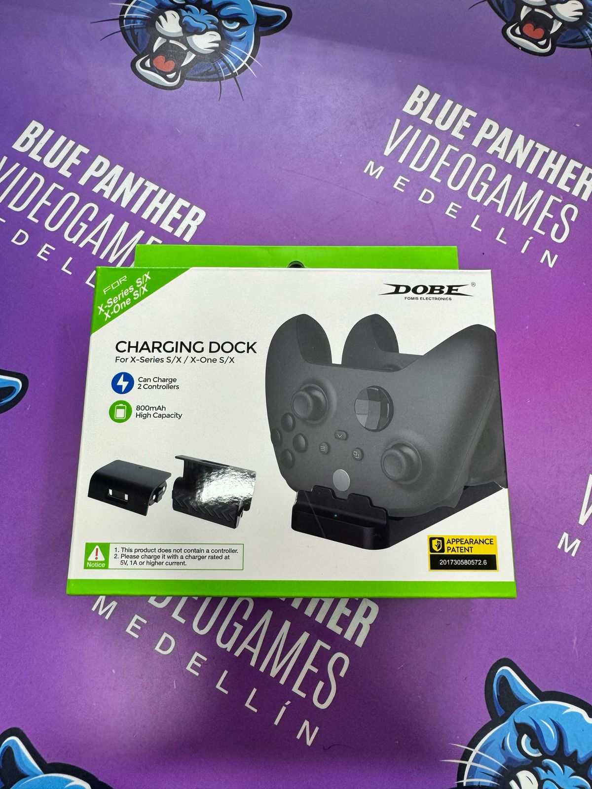 Base de carga controles Xbox (sobre pedido)