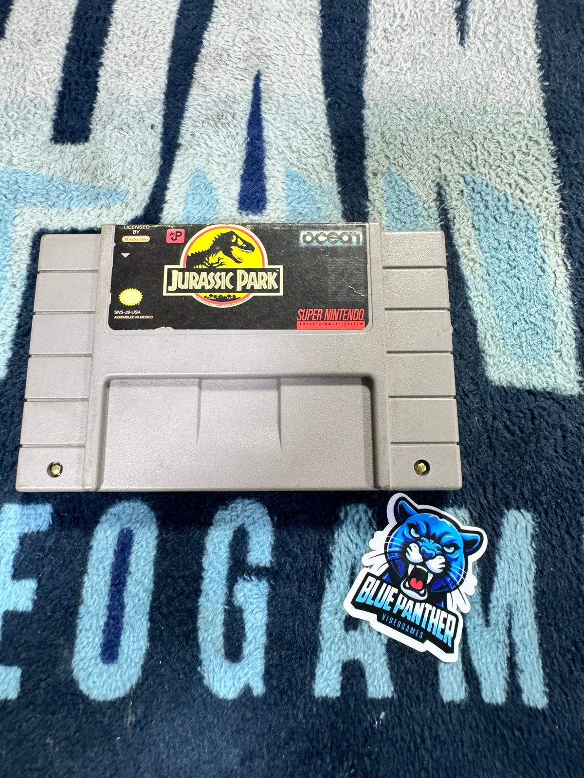 jurasic park snes