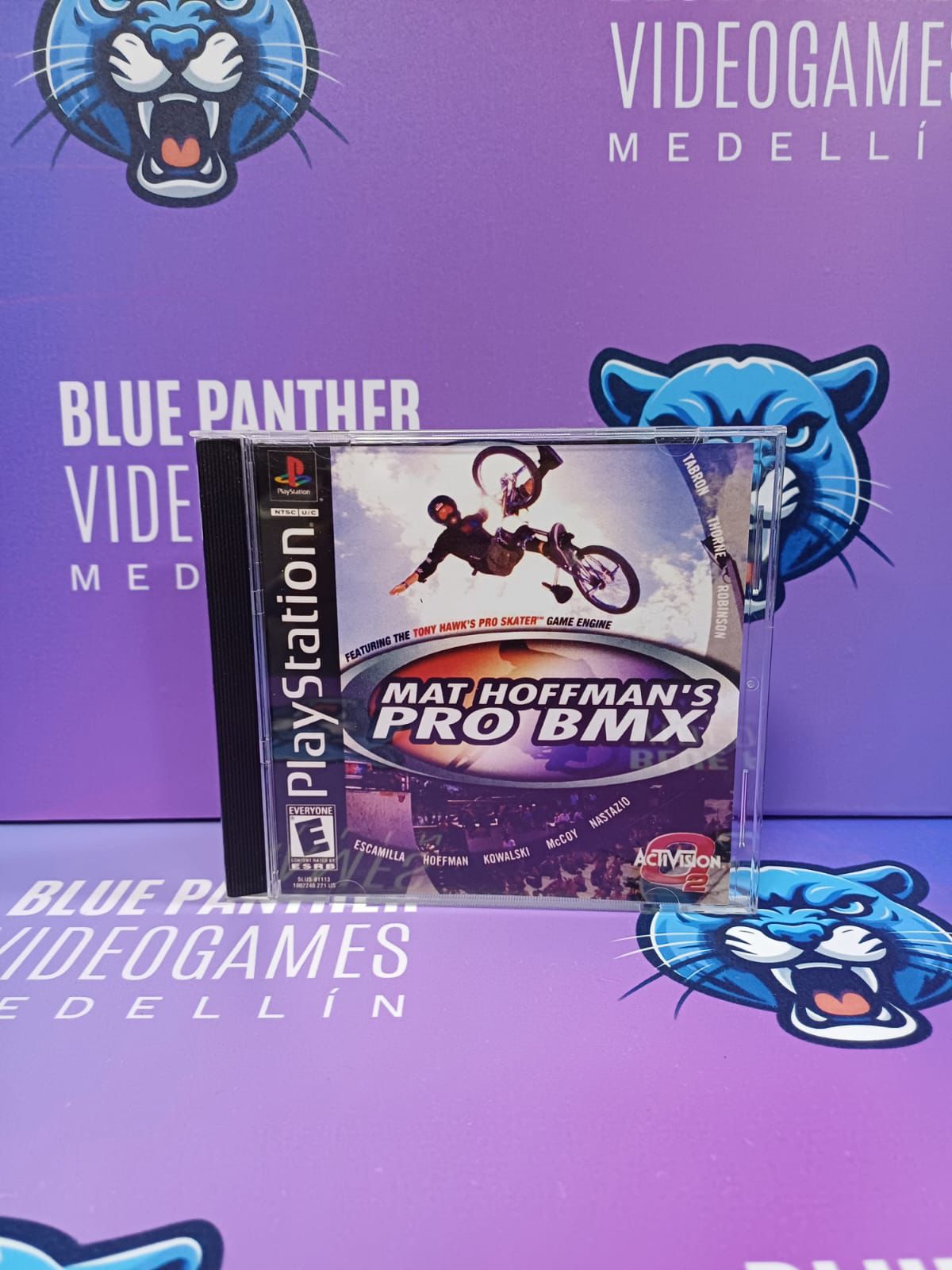 Mat Hoffman's Pro BMX - Playstation 1 Juego original label custom