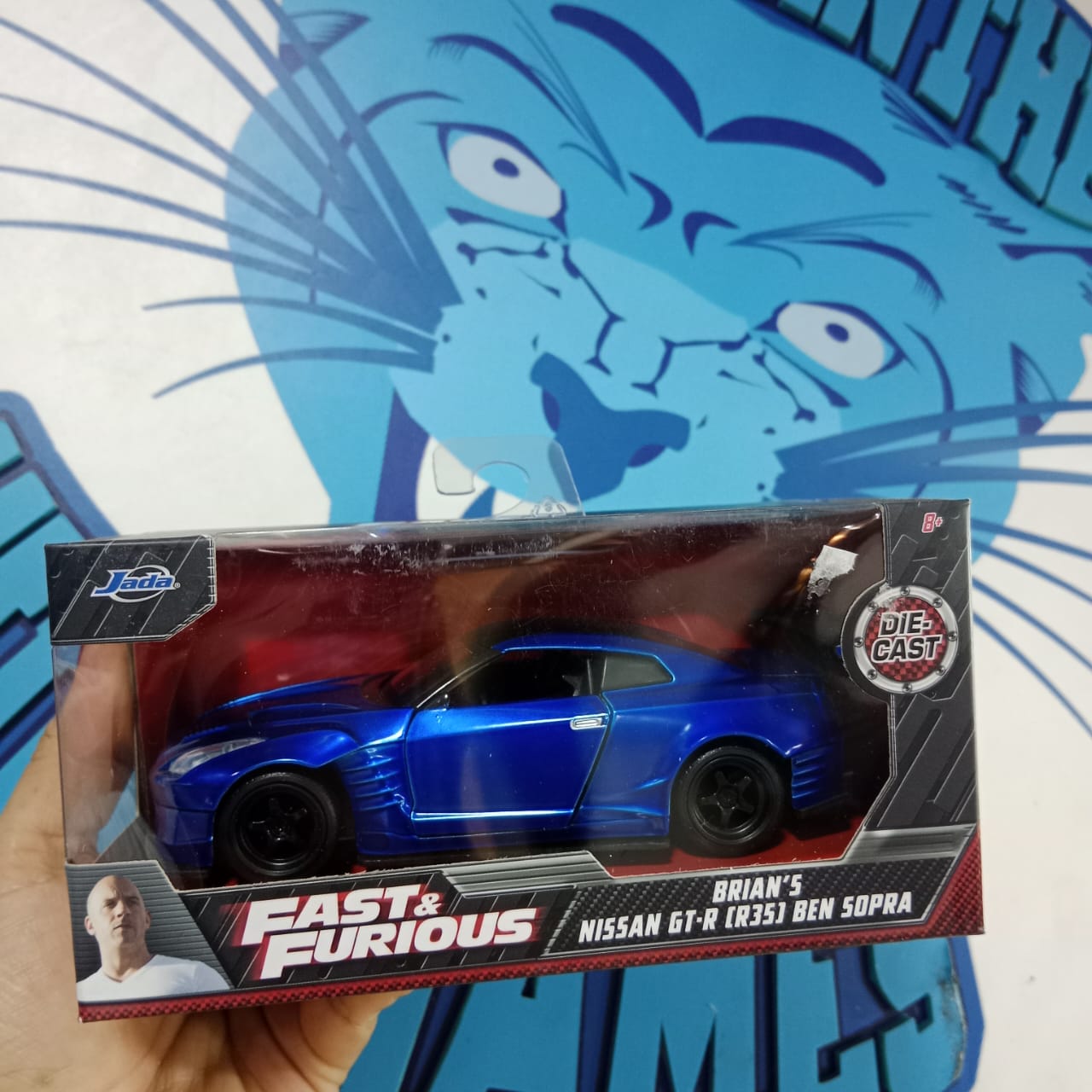1-32 Brian Nissa Gt R34 Azul